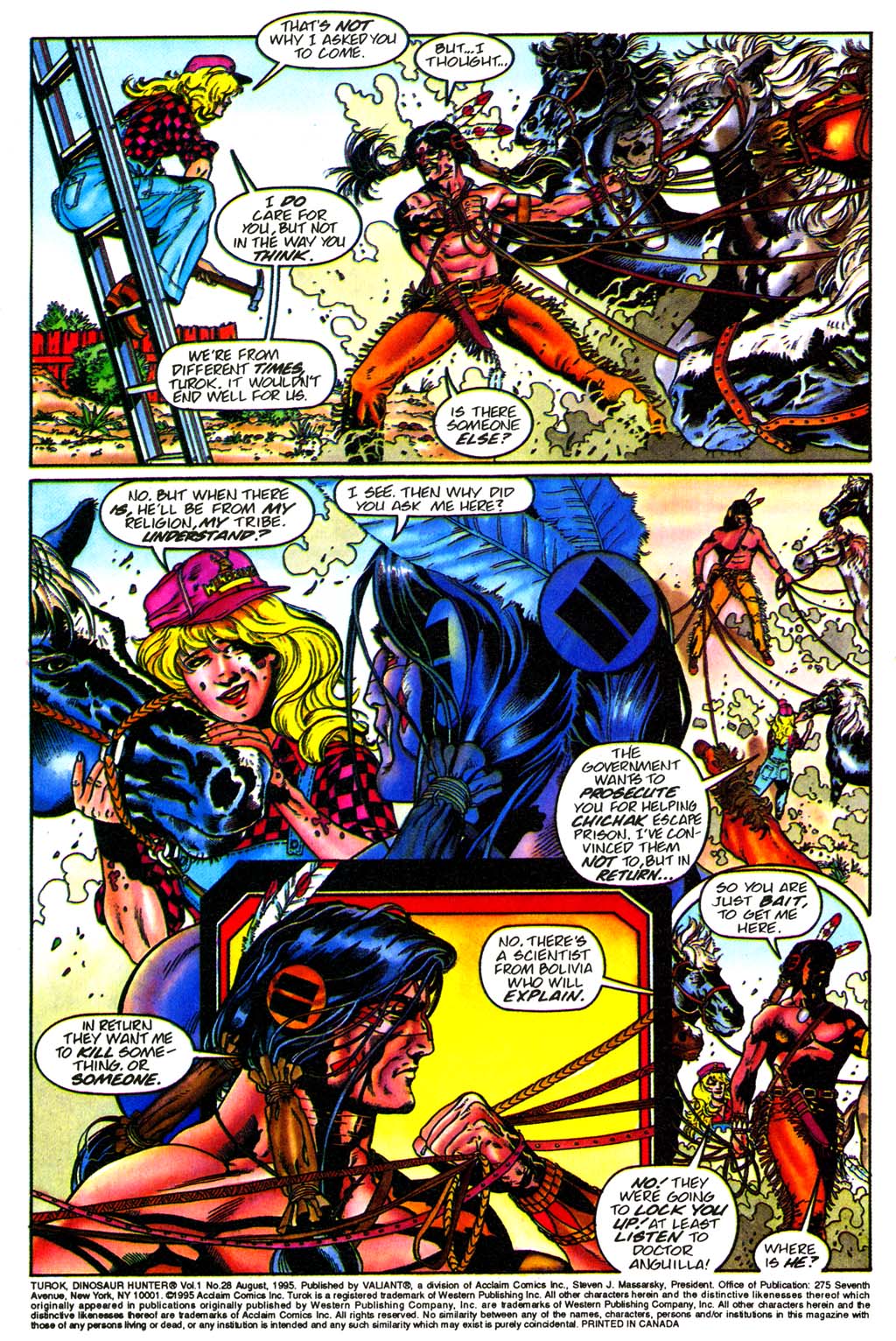 Read online Turok, Dinosaur Hunter (1993) comic -  Issue #28 - 3