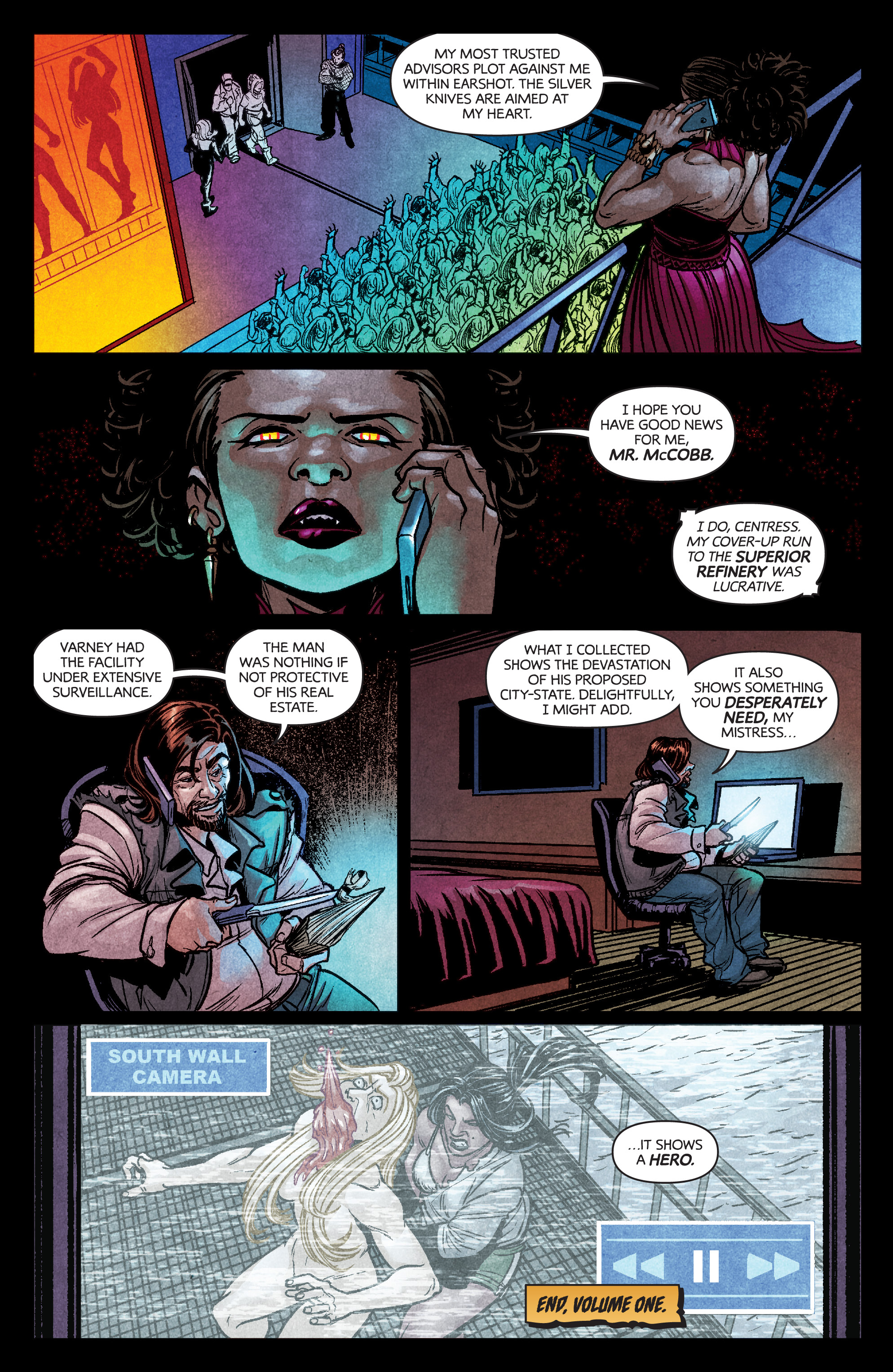 Read online Dark Red comic -  Issue #5 - 24