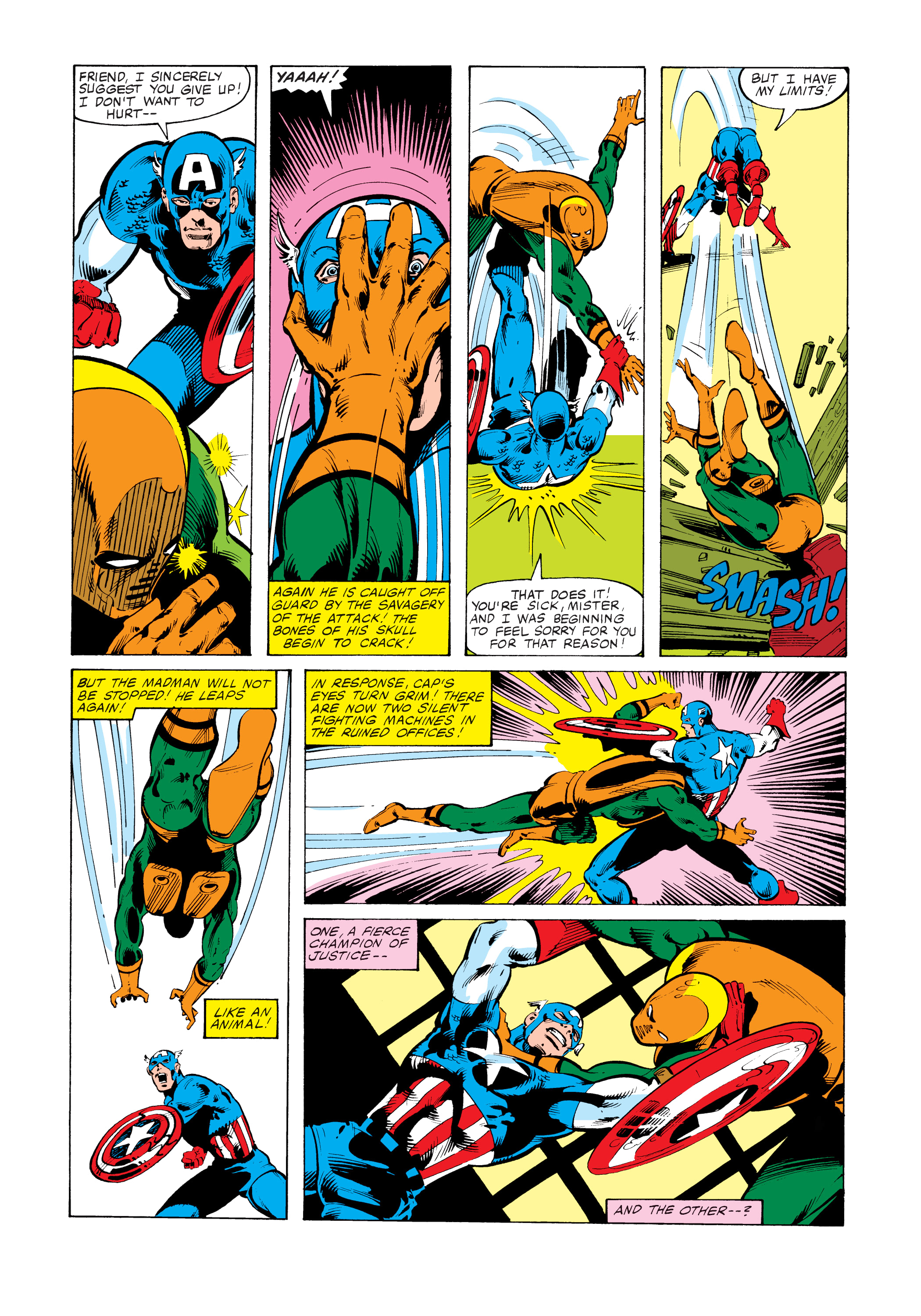 Read online Marvel Masterworks: Captain America comic -  Issue # TPB 13 (Part 3) - 105