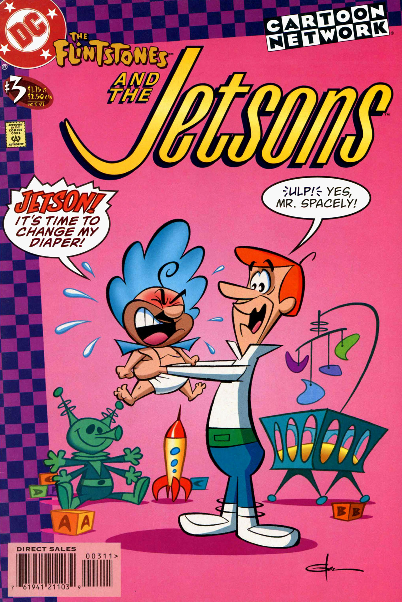 Read online The Flintstones and the Jetsons comic -  Issue #3 - 1