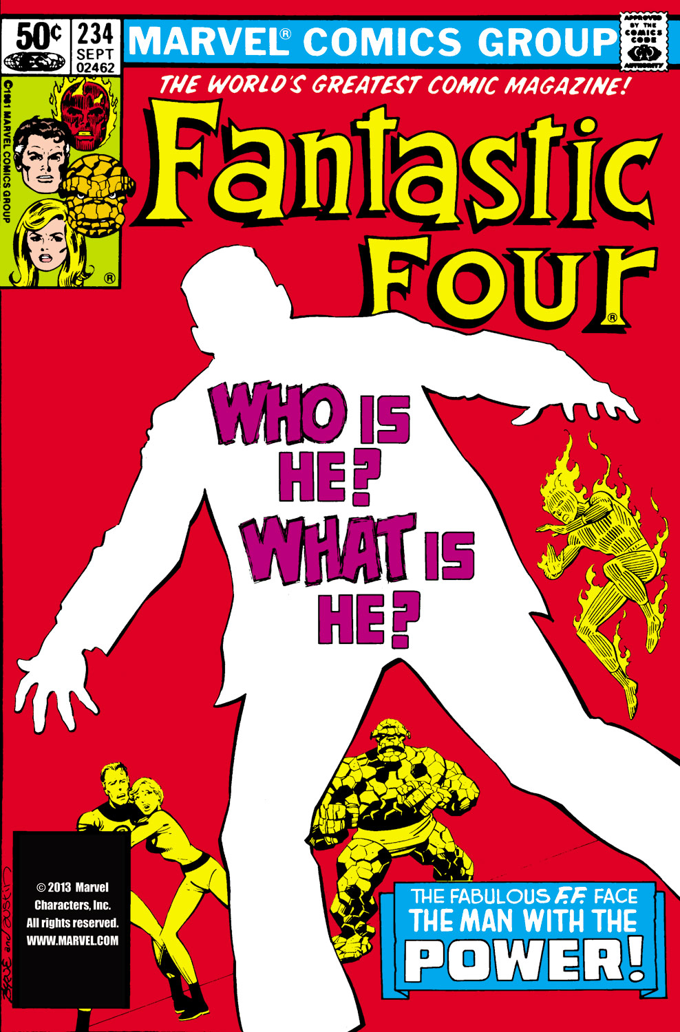 Read online Fantastic Four (1961) comic -  Issue #234 - 1