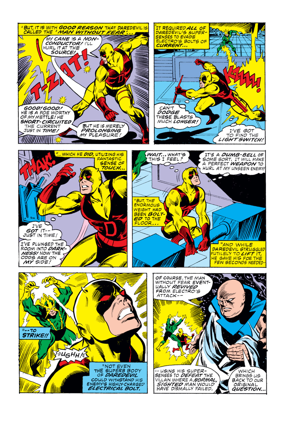 Read online What If? (1977) comic -  Issue #8 - The world knew that Daredevil is blind - 5