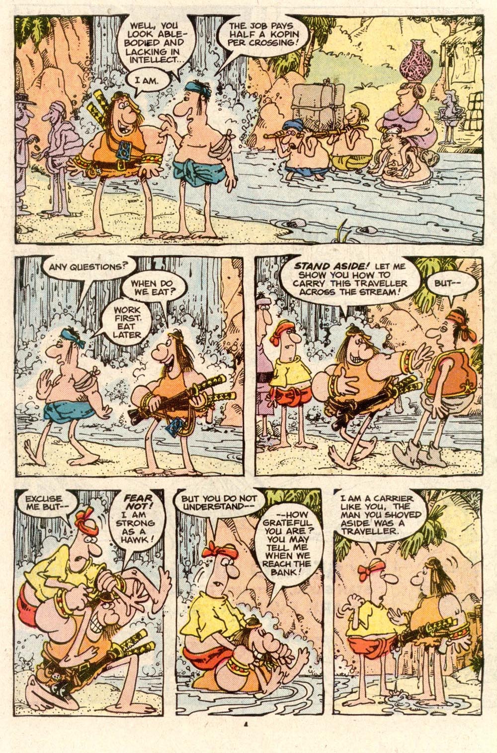 Read online Sergio Aragonés Groo the Wanderer comic -  Issue #39 - 4