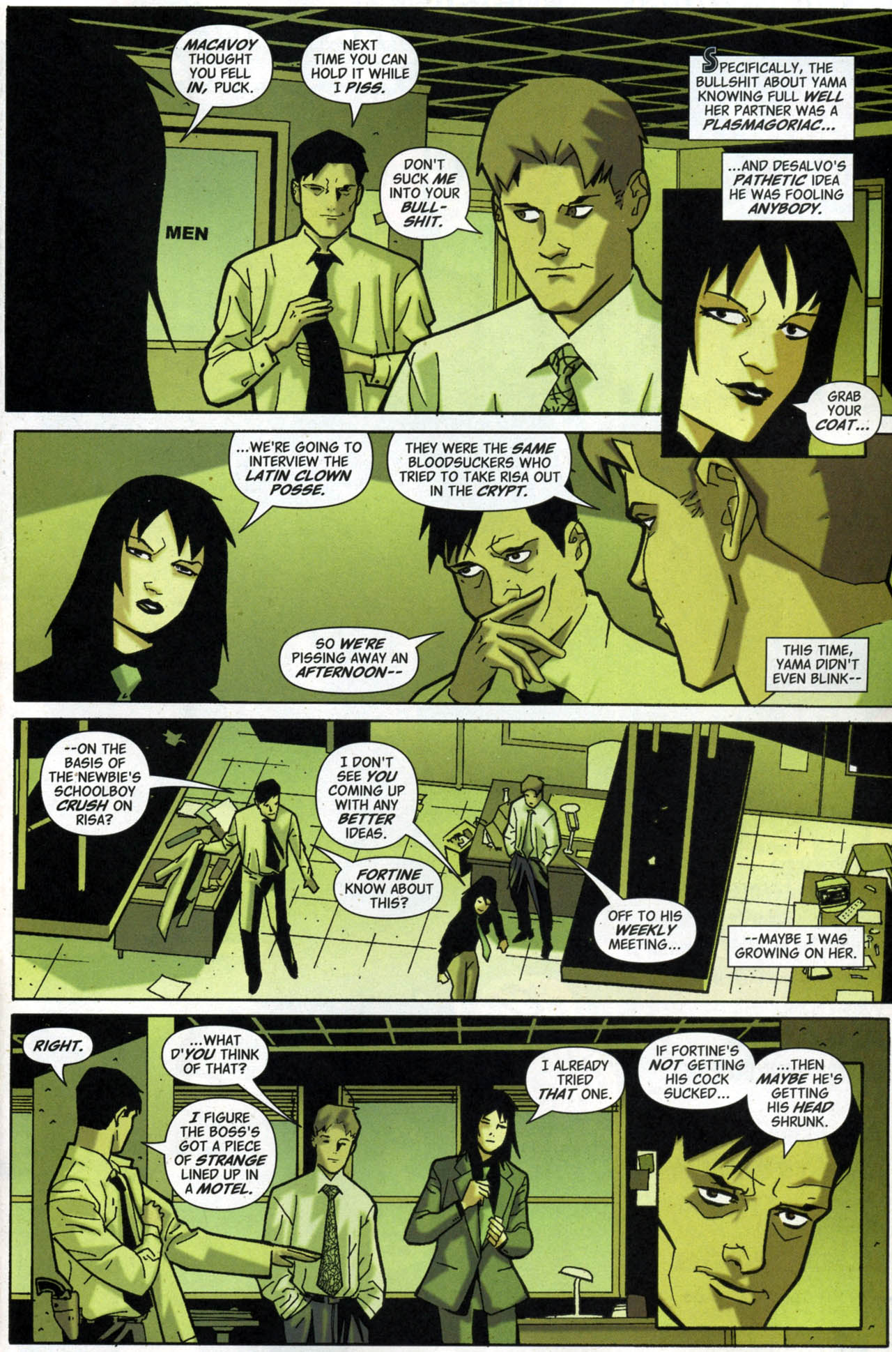 Read online Bite Club: Vampire Crime Unit comic -  Issue #3 - 9