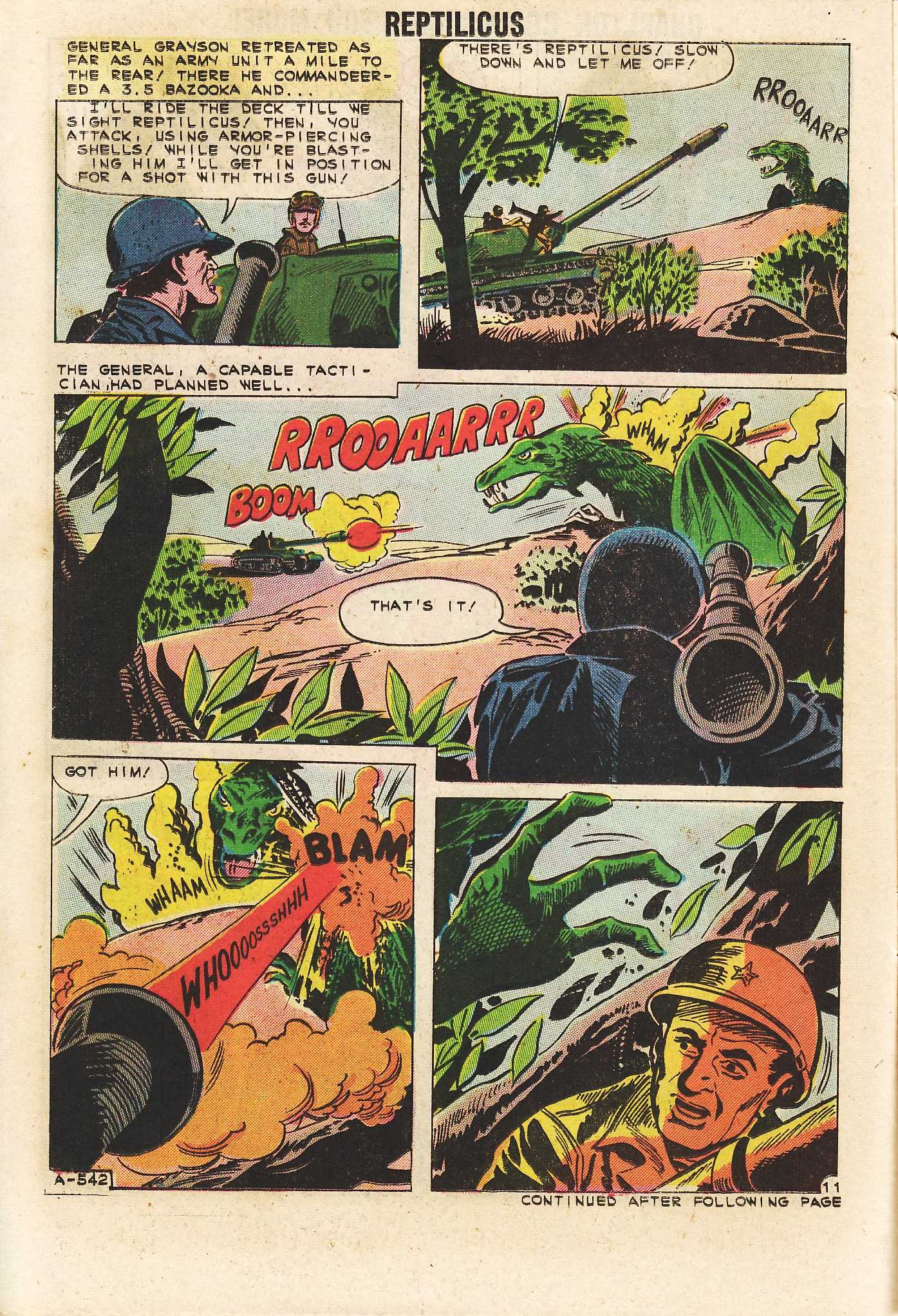 Read online Reptilicus comic -  Issue #1 - 14