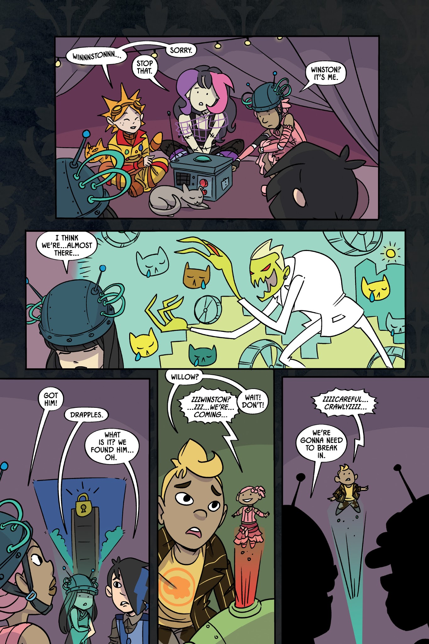Read online Emily and the Strangers: Road To Nowhere Tour comic -  Issue # Full - 42