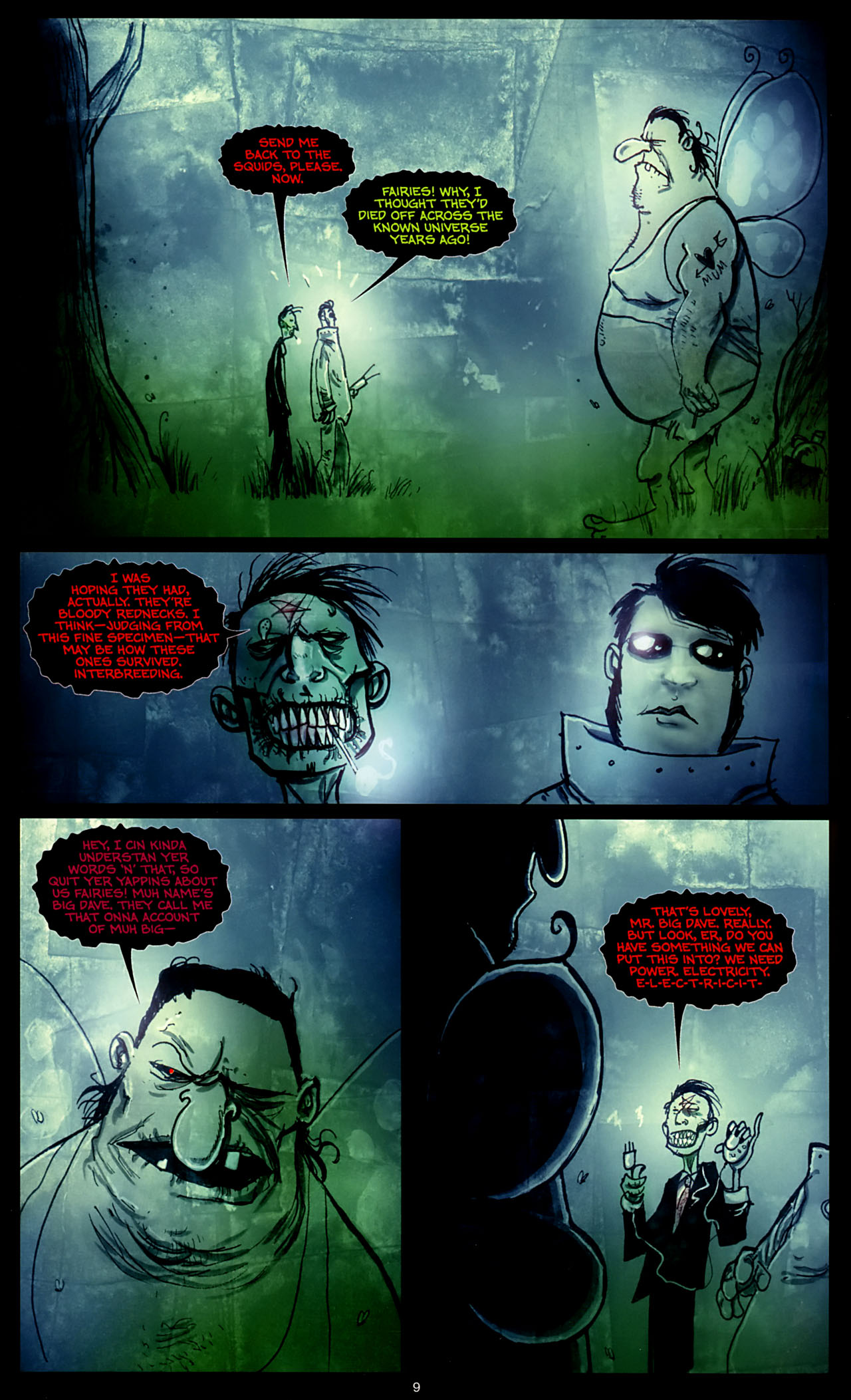 Read online Wormwood: Gentleman Corpse comic -  Issue #12 - 11