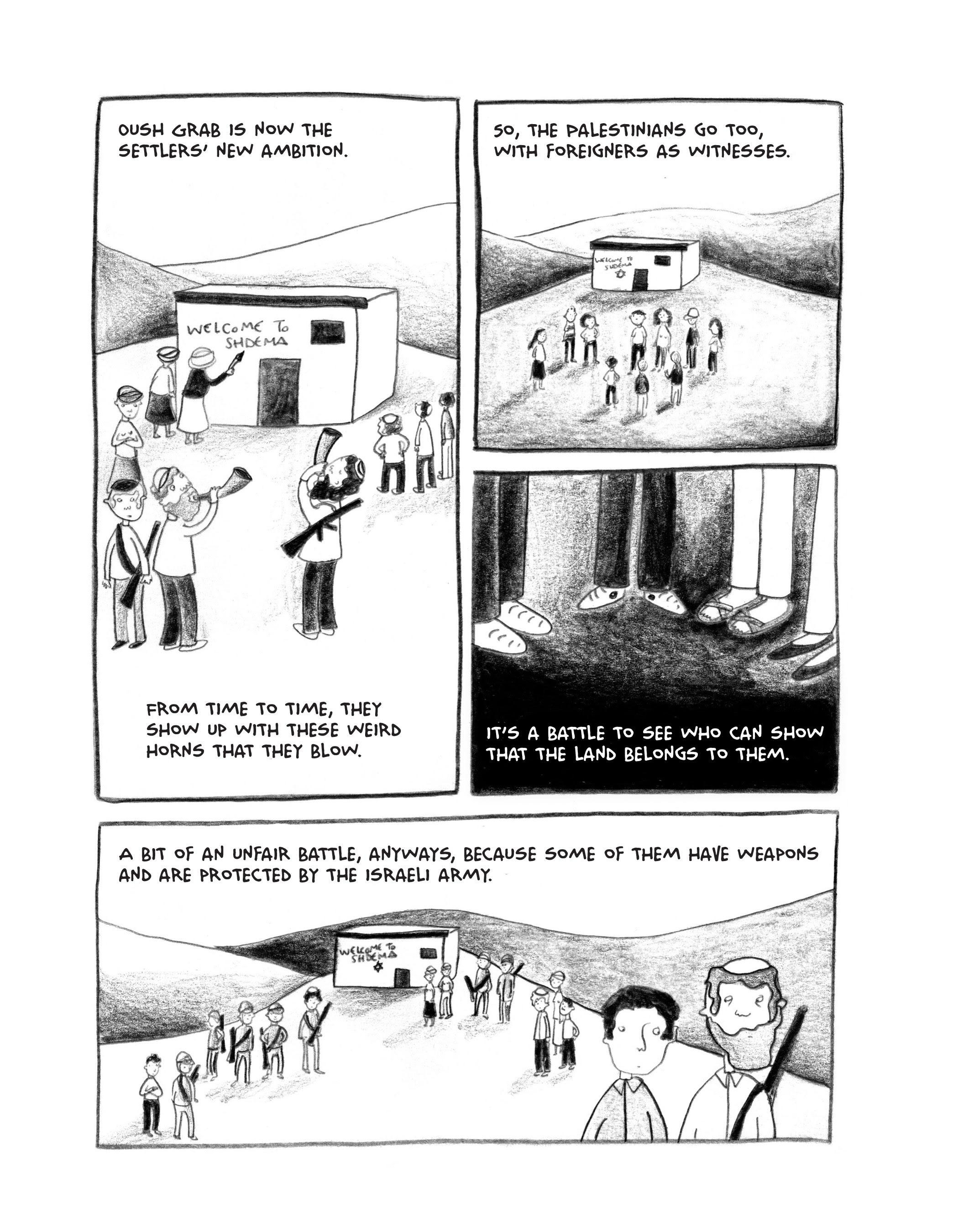 Read online Green Almonds: Letters from Palestine comic -  Issue # TPB (Part 1) - 84