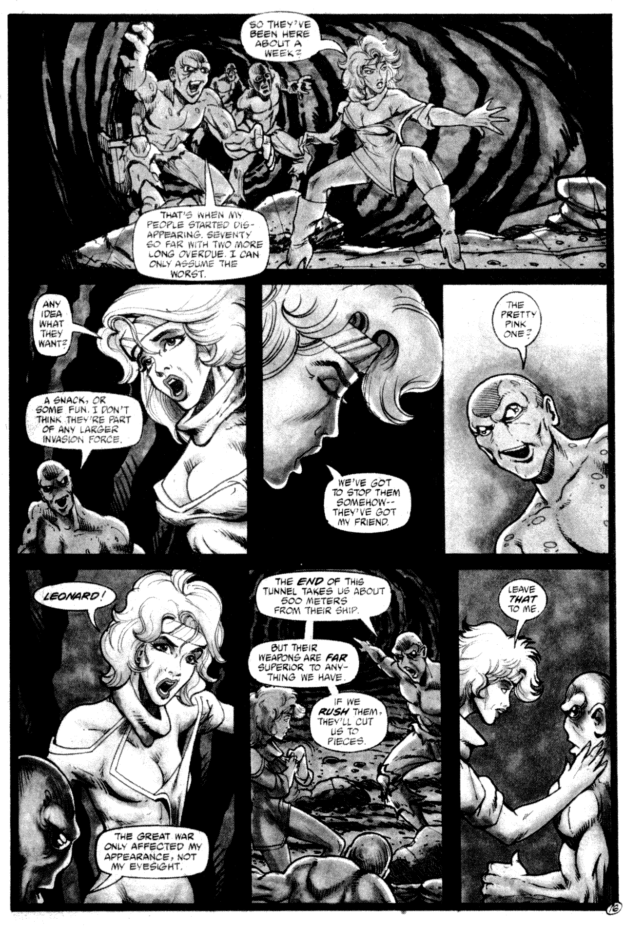 Read online Solo Ex-Mutants comic -  Issue #5 - 17