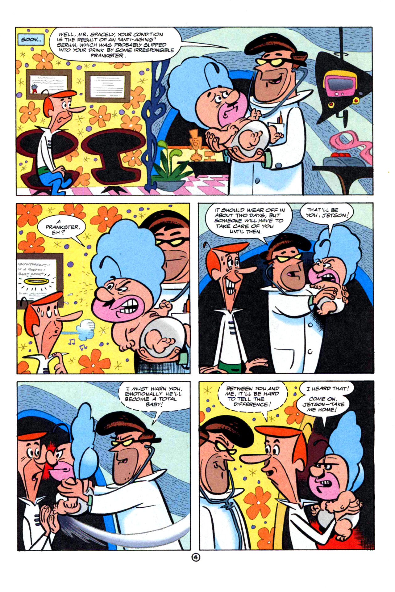 Read online The Flintstones and the Jetsons comic -  Issue #3 - 6