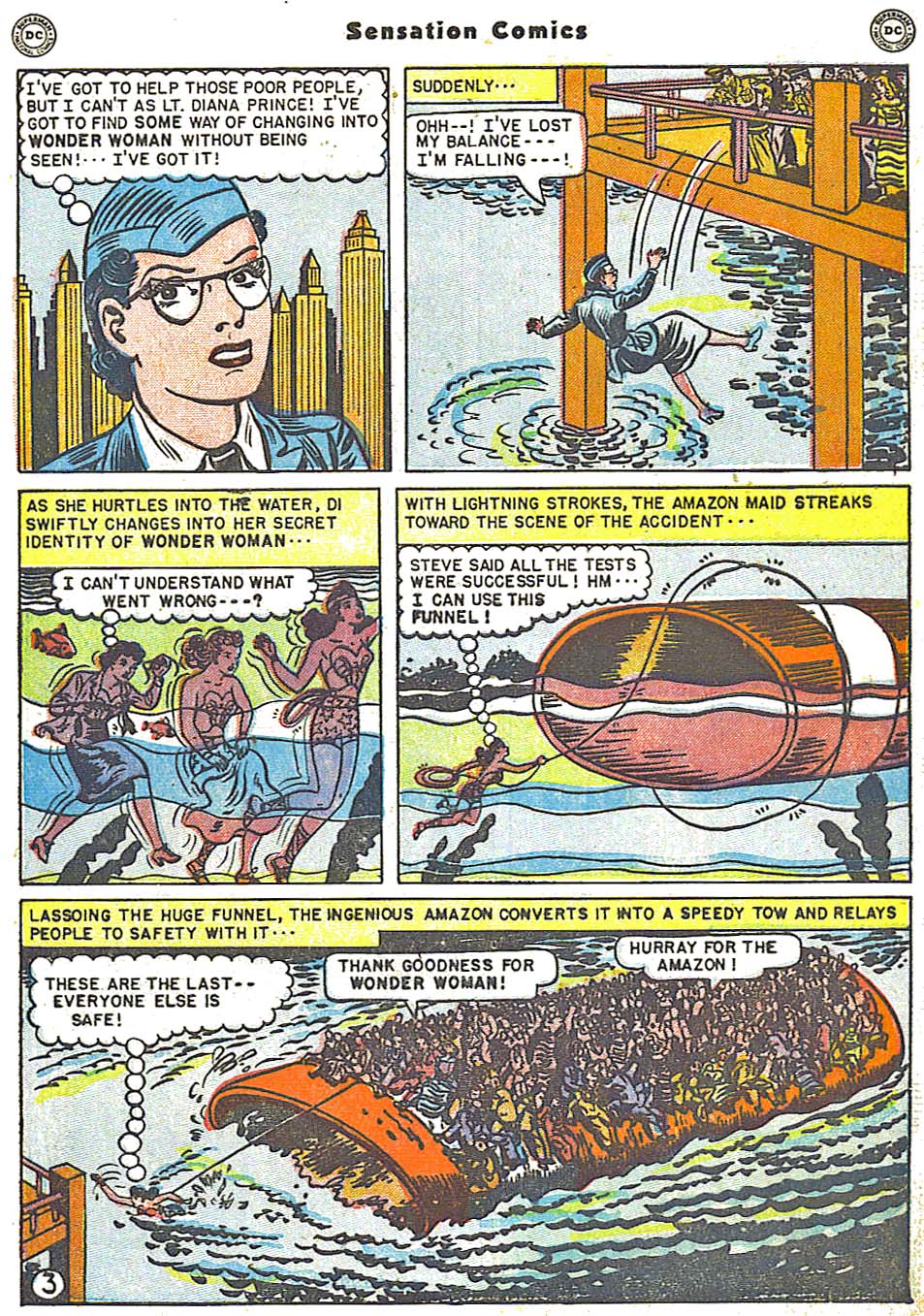 Read online Sensation (Mystery) Comics comic -  Issue #101 - 5