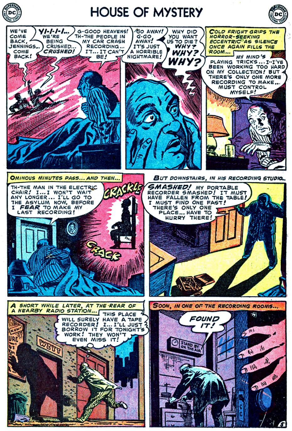 Read online House of Mystery (1951) comic -  Issue #13 - 15
