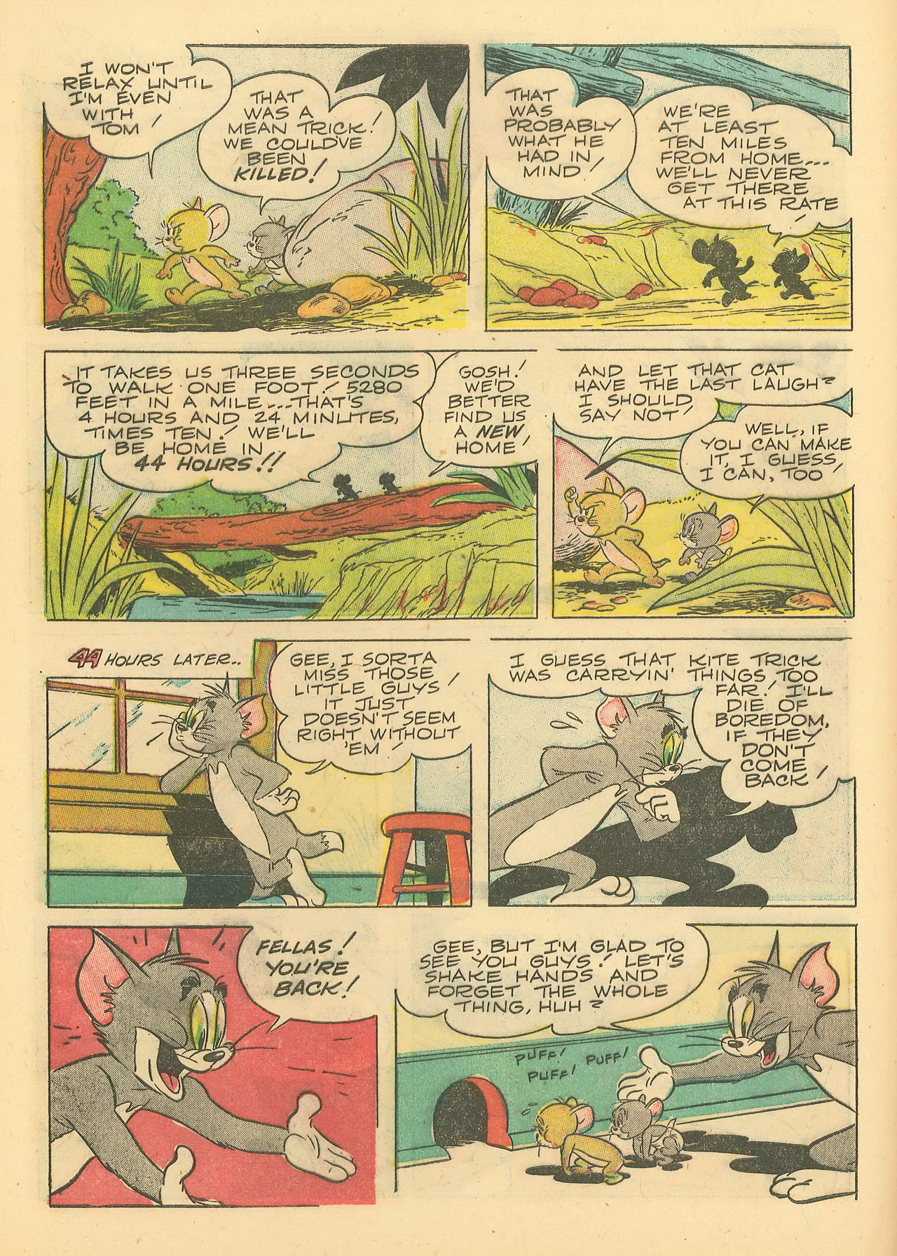 Read online Tom & Jerry Comics comic -  Issue #84 - 8