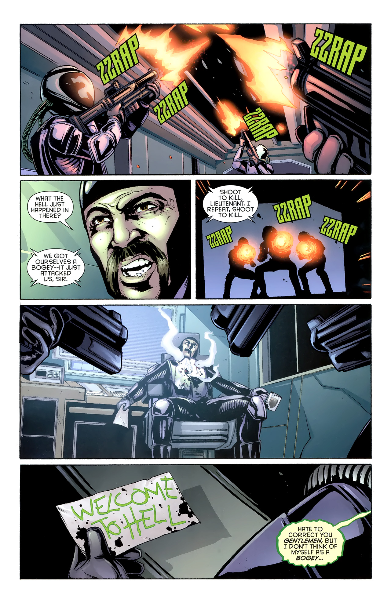 Read online The Outsiders (2009) comic -  Issue #19 - 20