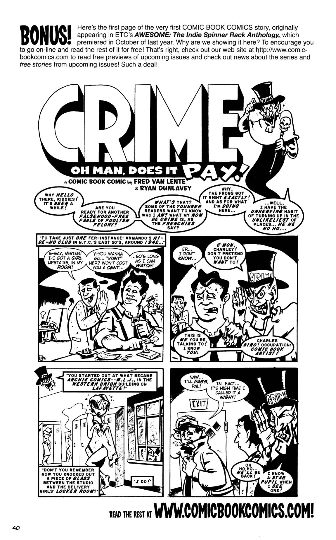 Read online Comic Book Comics comic -  Issue #1 - 42