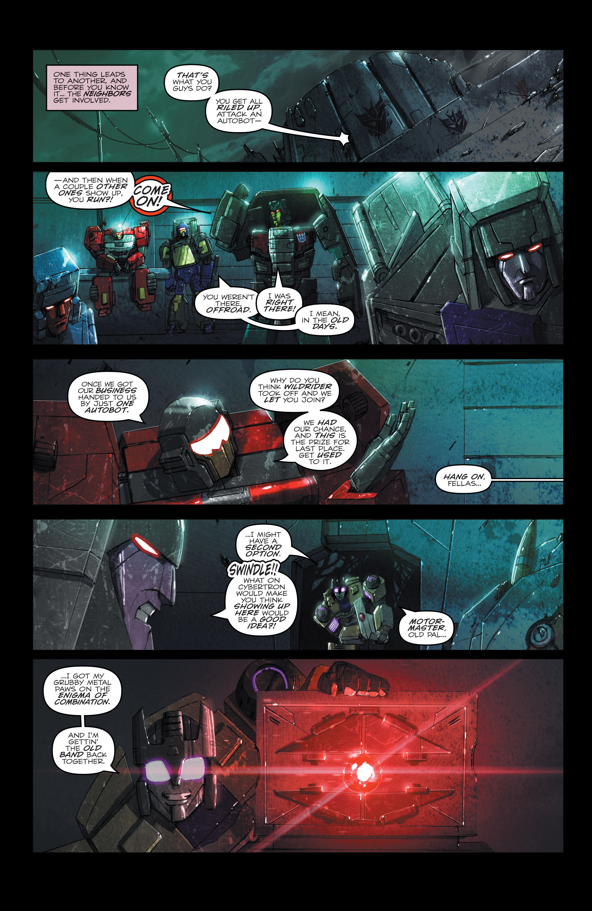 Read online The Transformers (2014) comic -  Issue #39 - 21