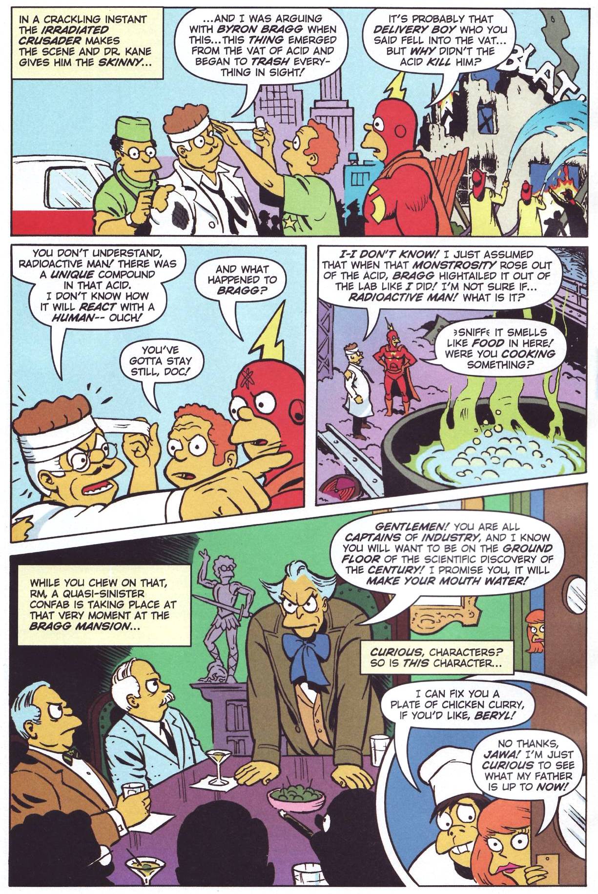 Read online Bongo Comics Presents Simpsons Super Spectacular comic -  Issue #5 - 24