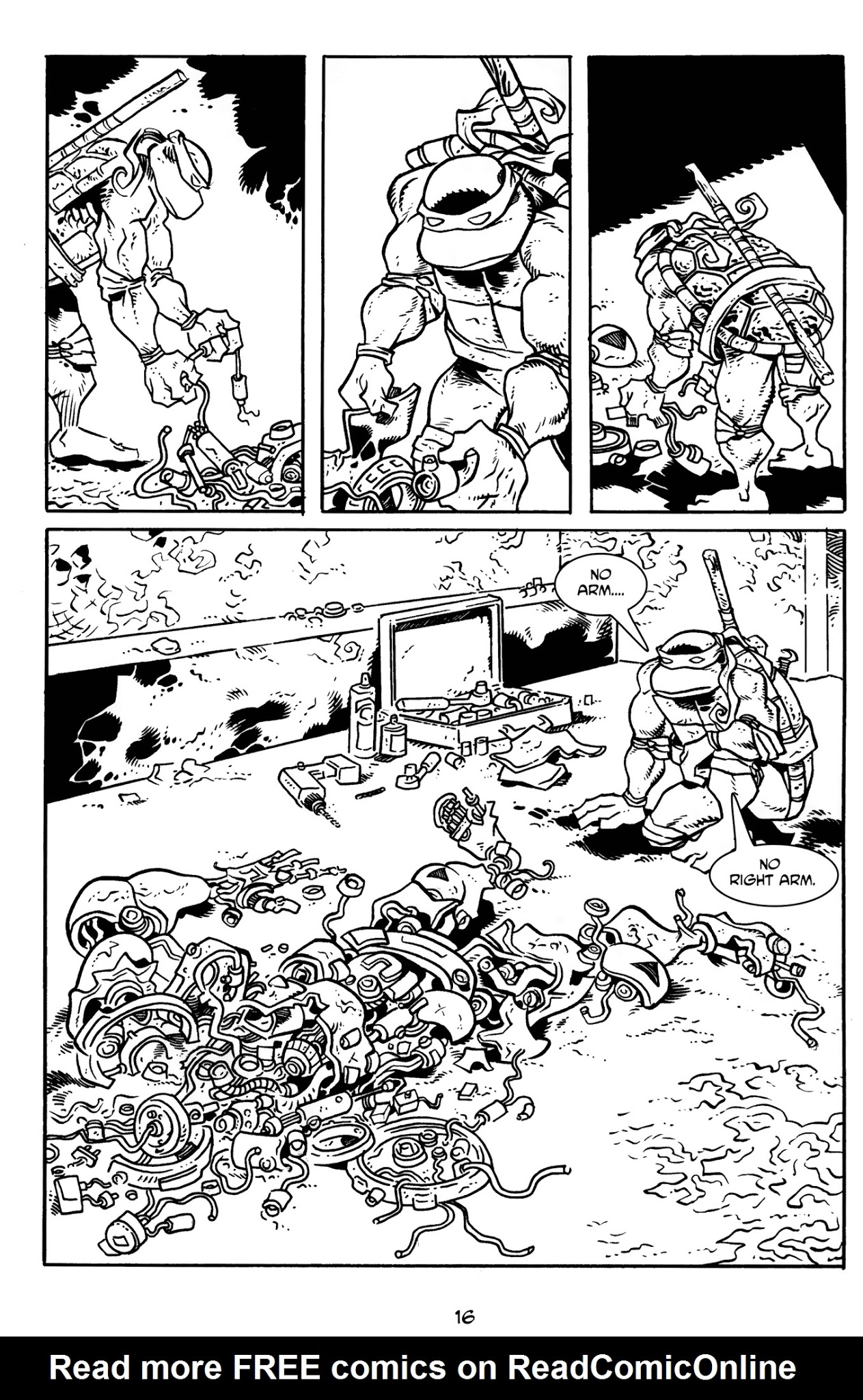 Read online Donatello The Brain Thief comic -  Issue #1 - 19