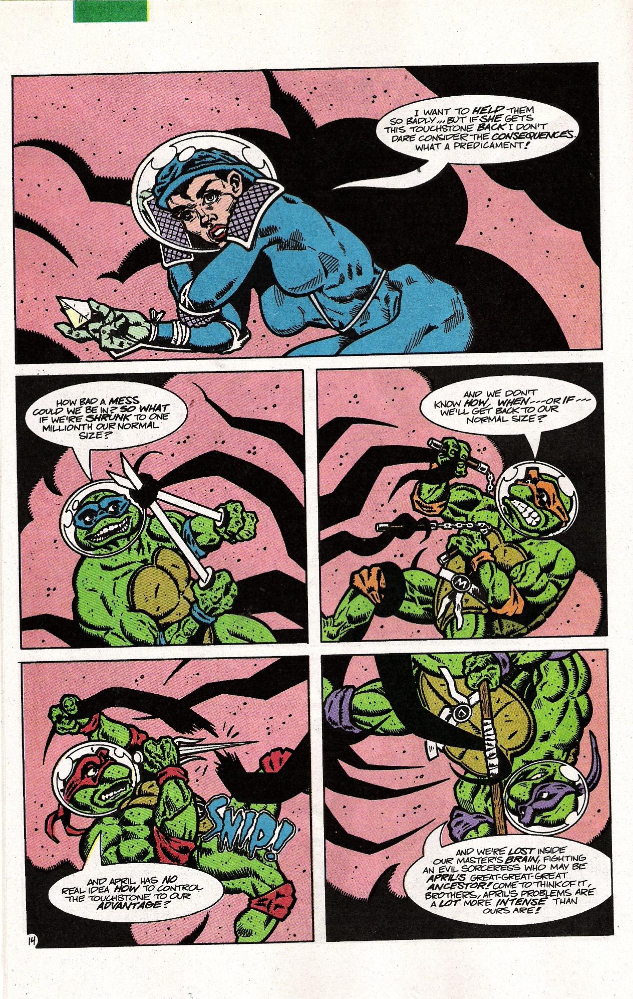 Read online Teenage Mutant Ninja Turtles Presents: April O'Neil (May East Saga) comic -  Issue #3 - 16
