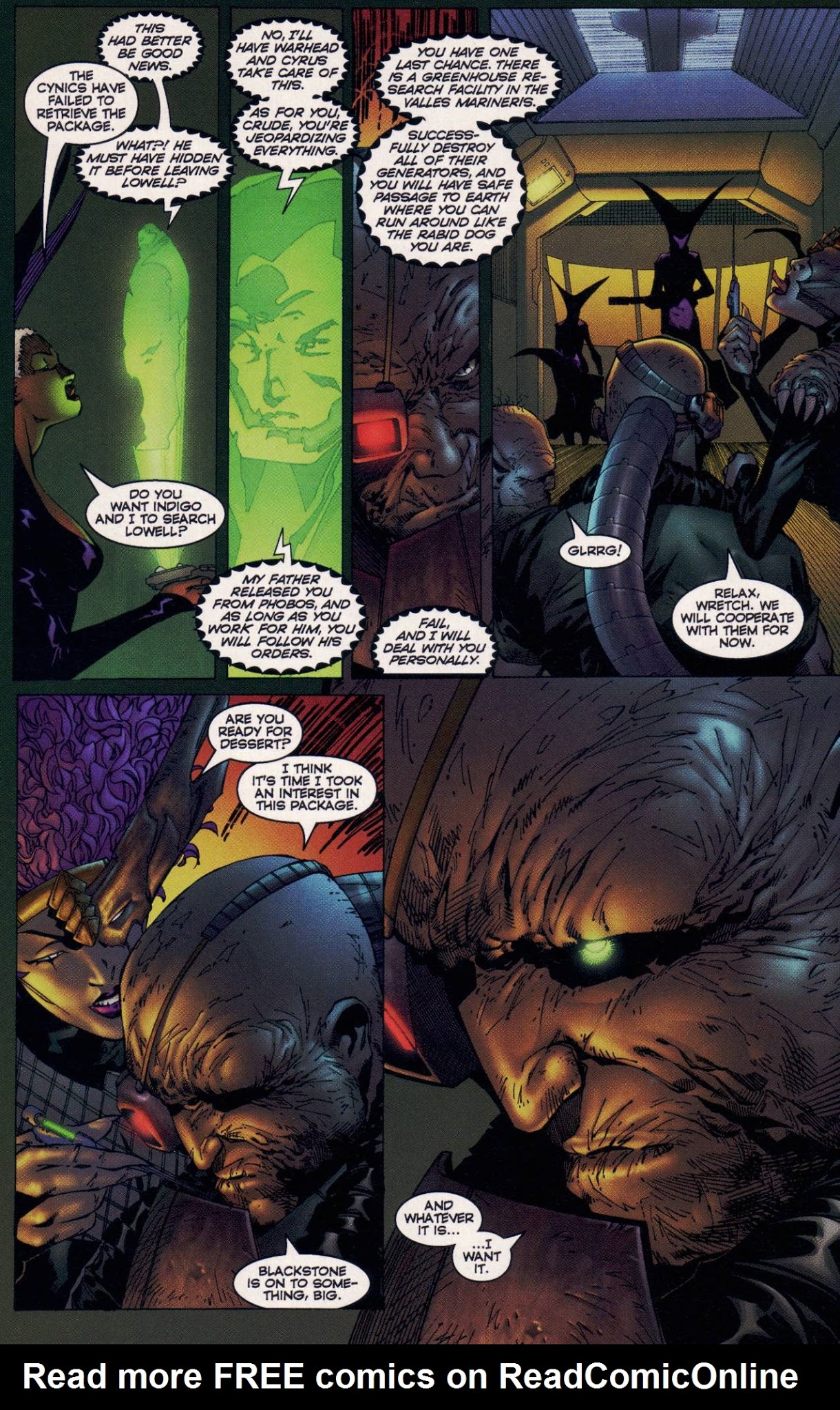 Read online Phantom Guard comic -  Issue #2 - 23