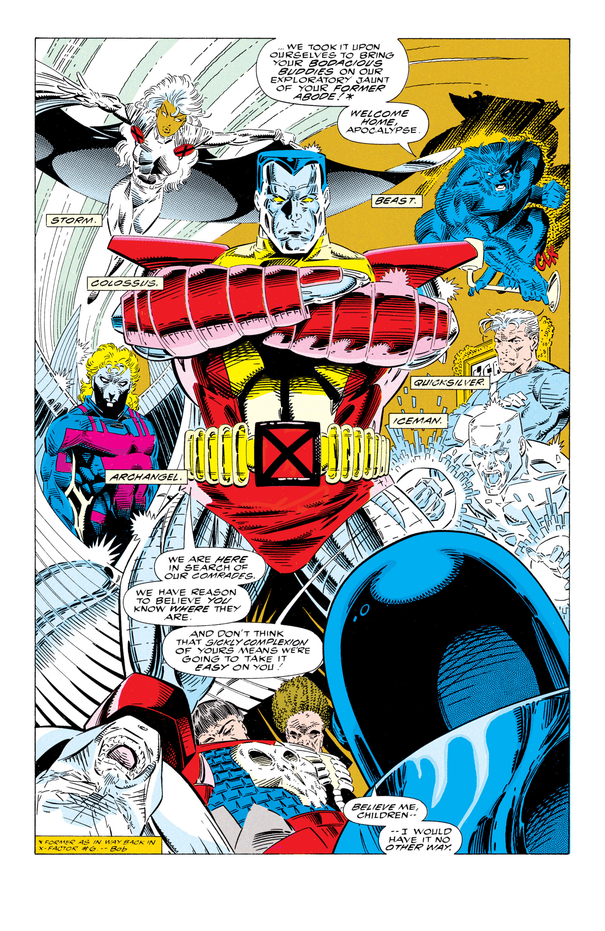 Read online Uncanny X-Men (1963) comic -  Issue #295 - 4