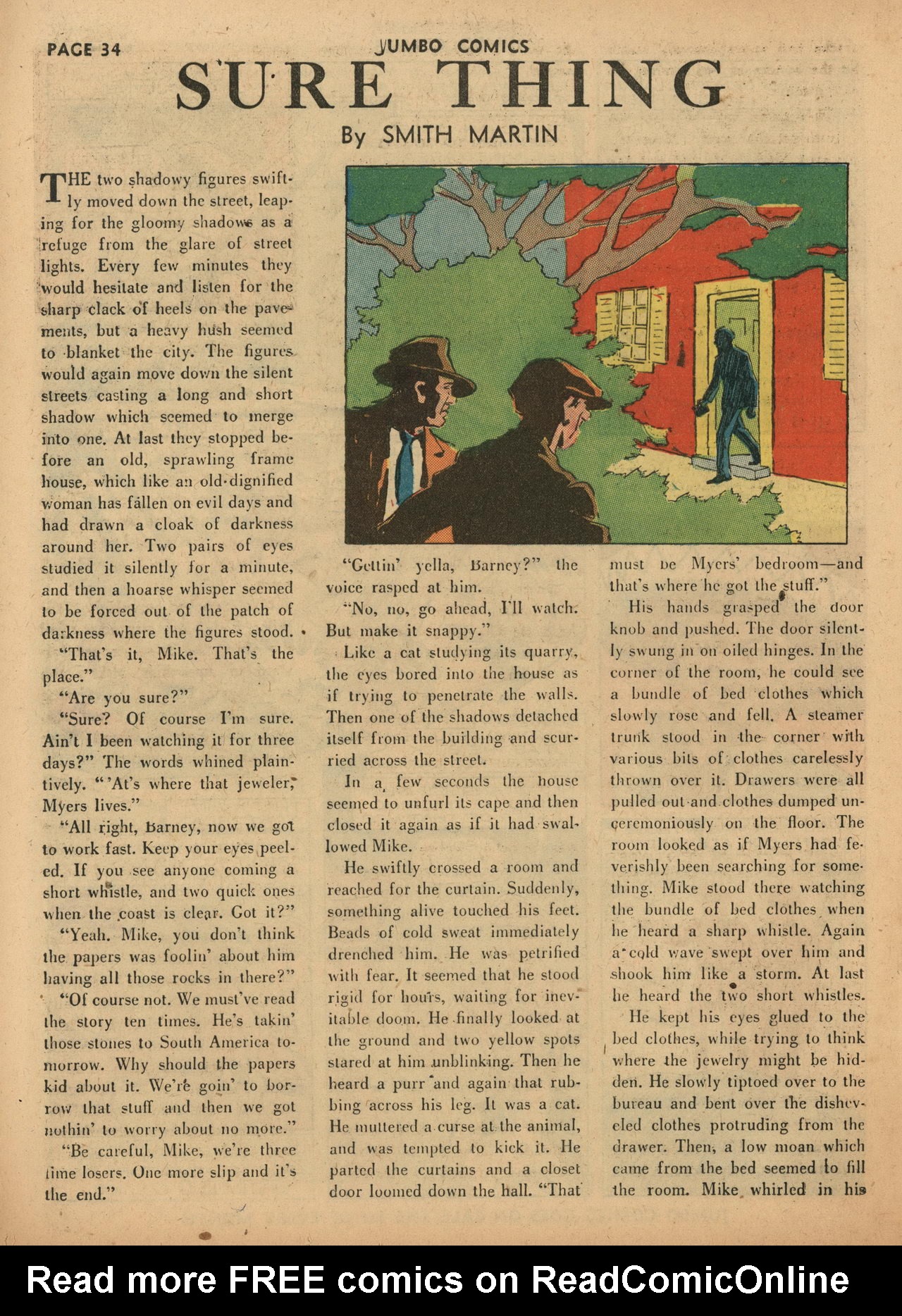 Read online Jumbo Comics comic -  Issue #37 - 36