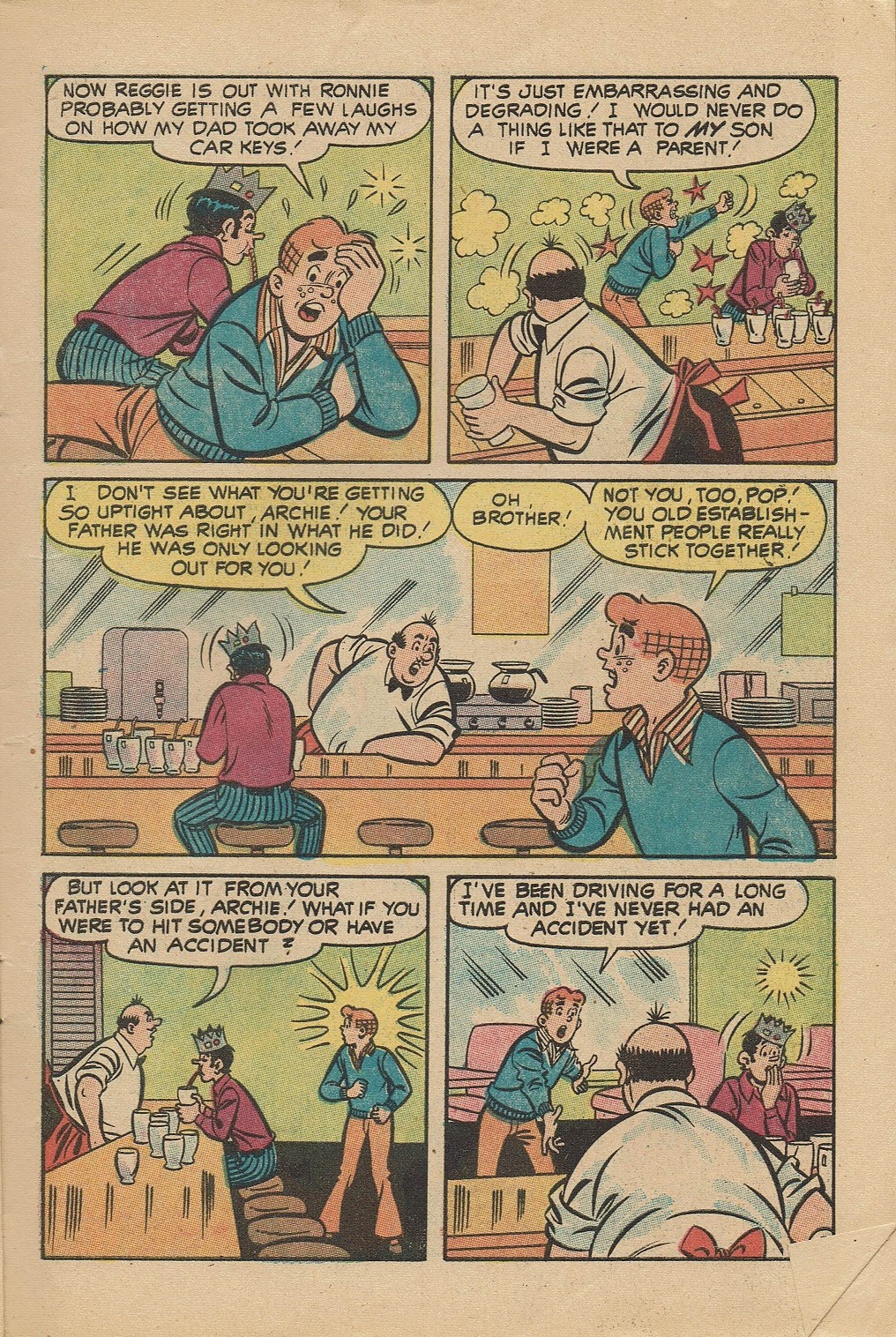 Read online Pep Comics comic -  Issue #256 - 7