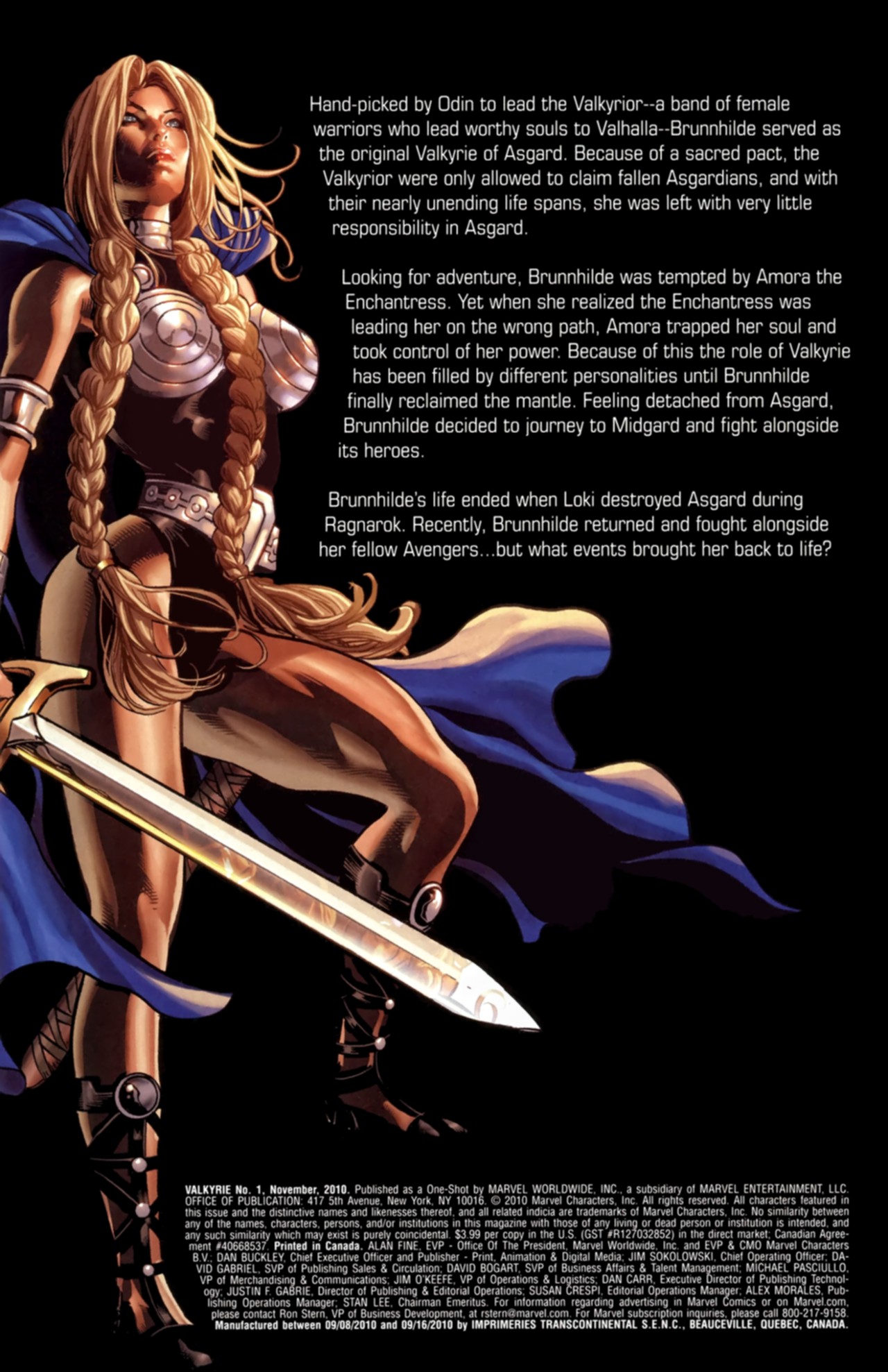 Read online Valkyrie comic -  Issue # Full - 2