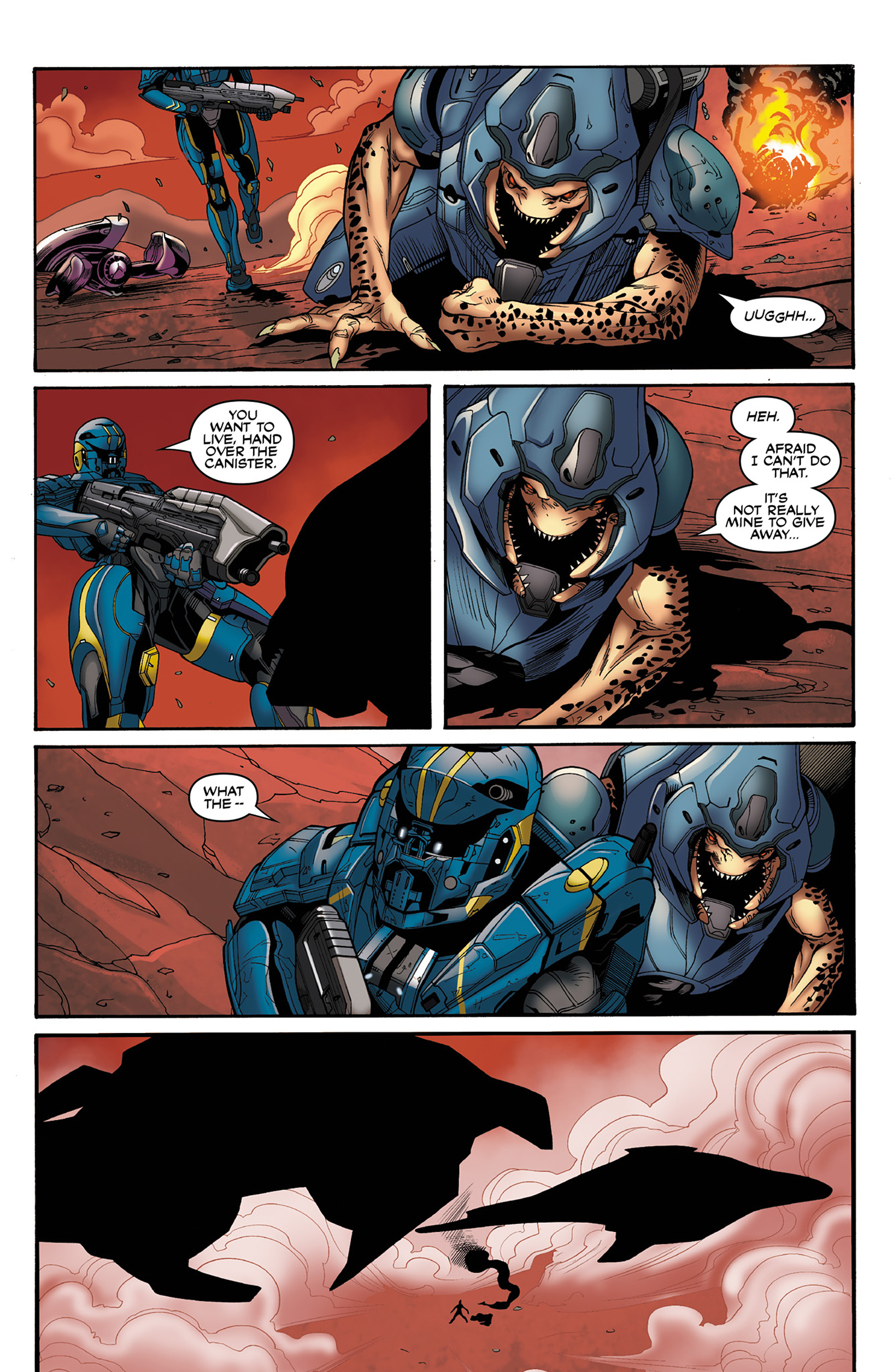 Read online Halo: Escalation comic -  Issue #12 - 21