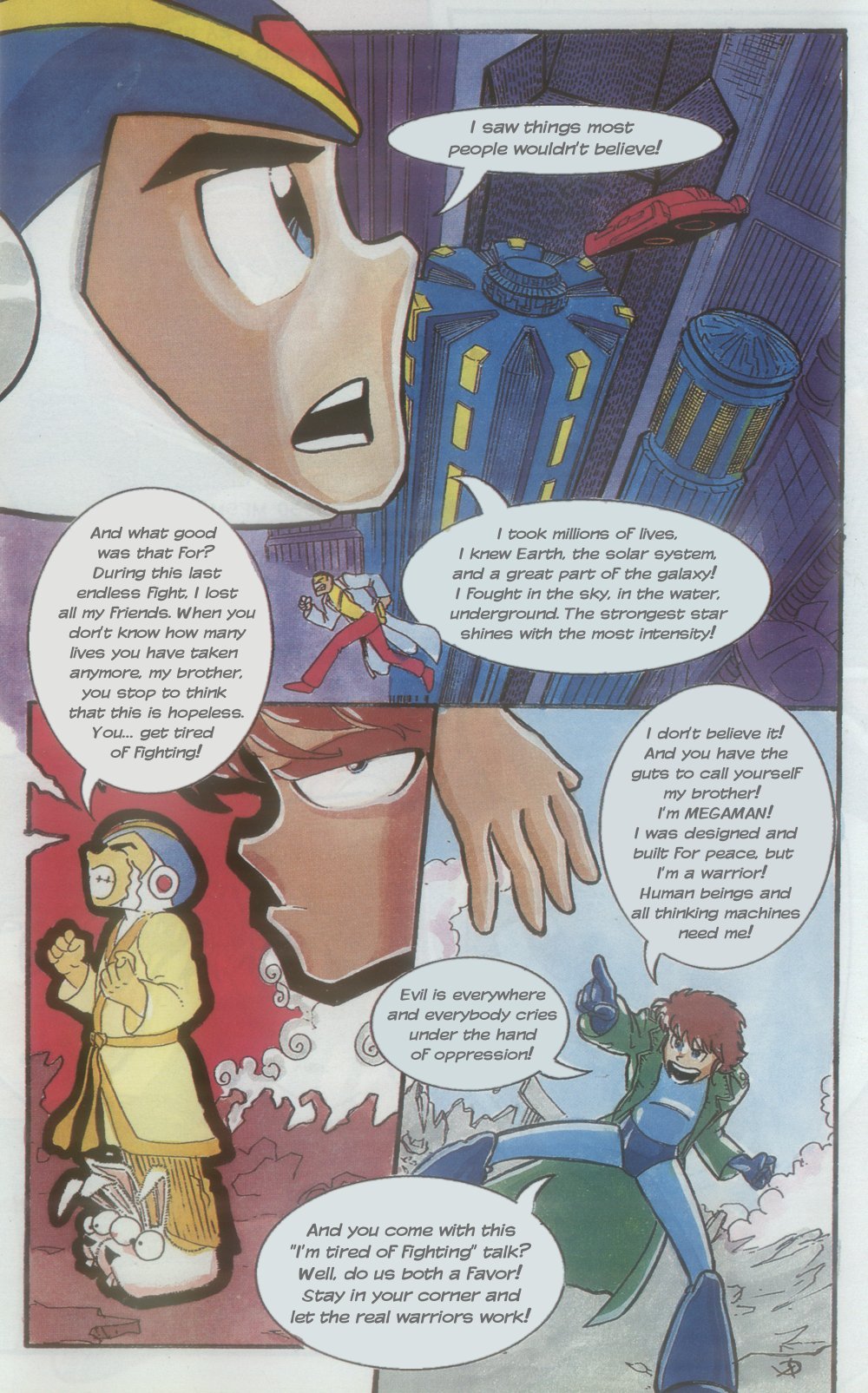 Read online Novas Aventuras de Megaman comic -  Issue #2 - 19