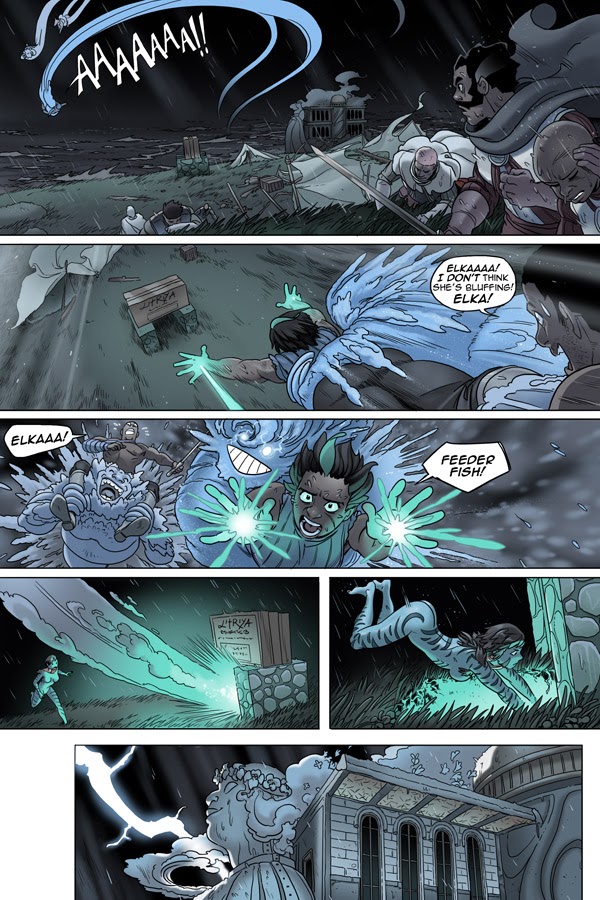 Read online Unsounded comic -  Issue #15 - 102