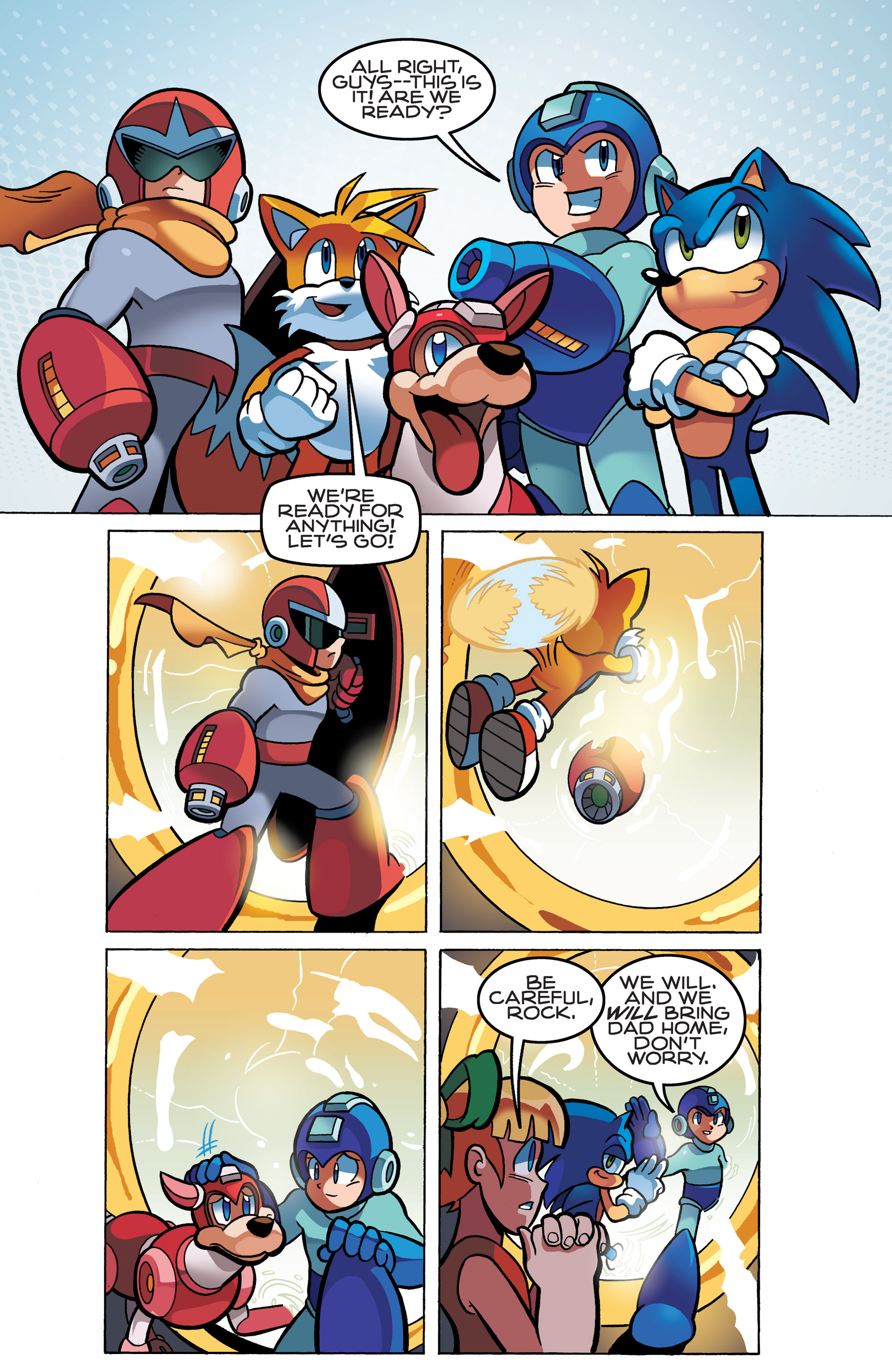Read online Sonic Mega Man Worlds Collide comic -  Issue # Vol 1 - 108