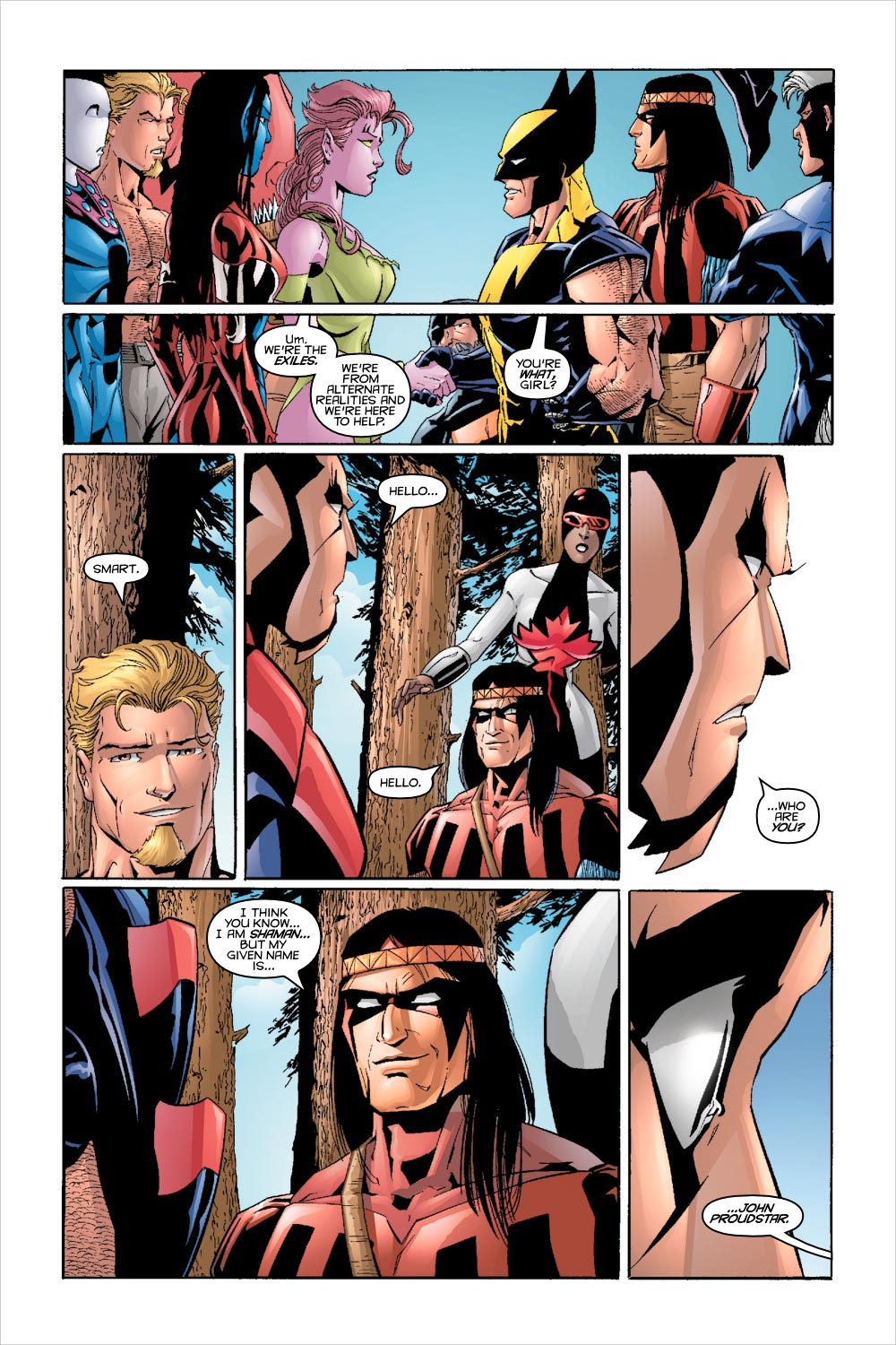 Read online Exiles (2001) comic -  Issue #5 - 14