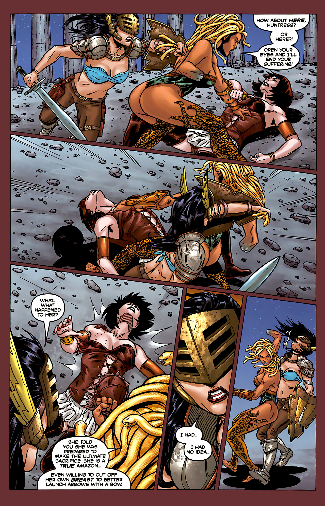 Read online War Goddess comic -  Issue #7 - 19
