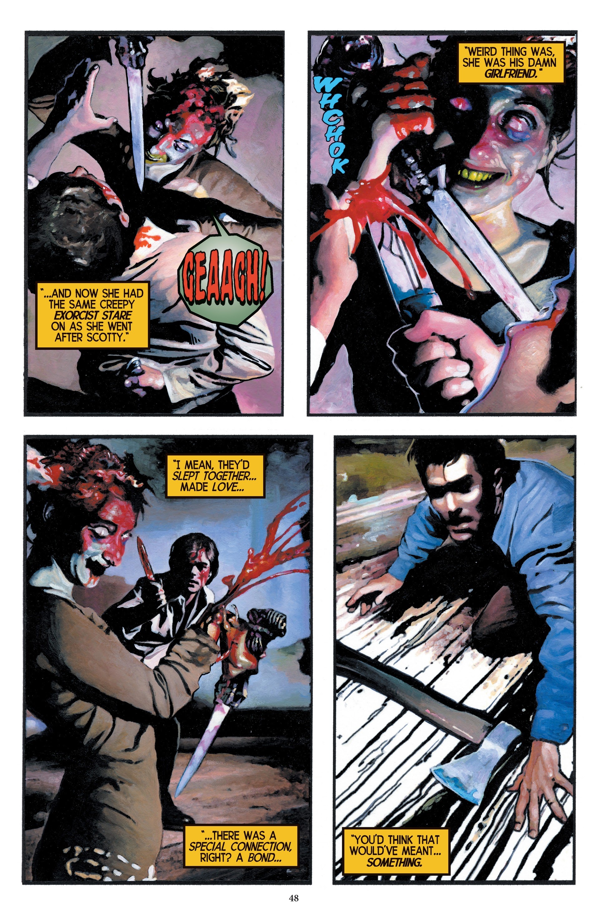 Read online The Evil Dead comic -  Issue # _40th Anniversary Edition - 49