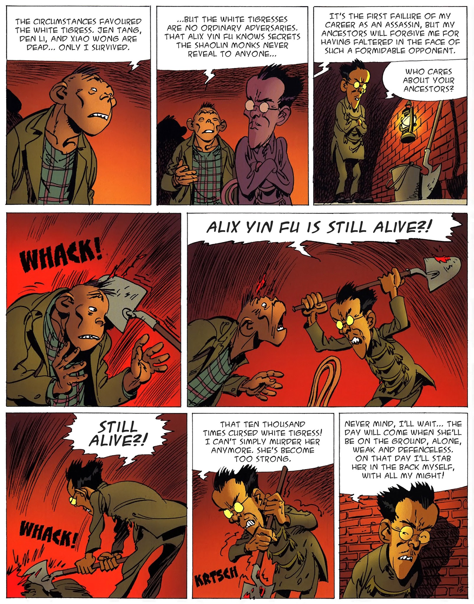 Read online Tigresse Blanche comic -  Issue #6 - 16