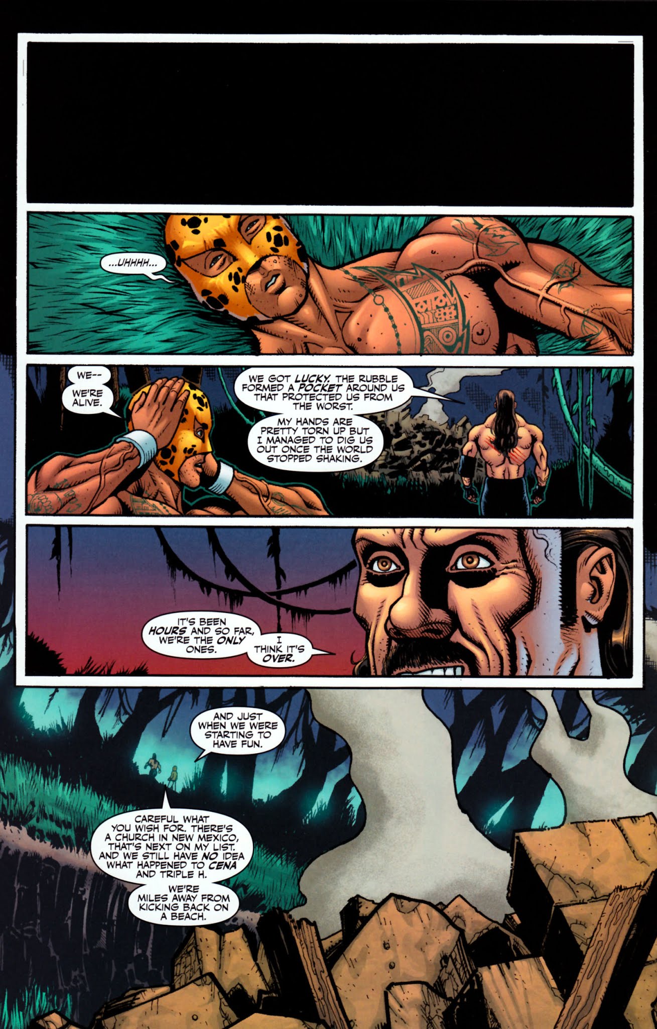 Read online WWE Heroes comic -  Issue #8 - 25