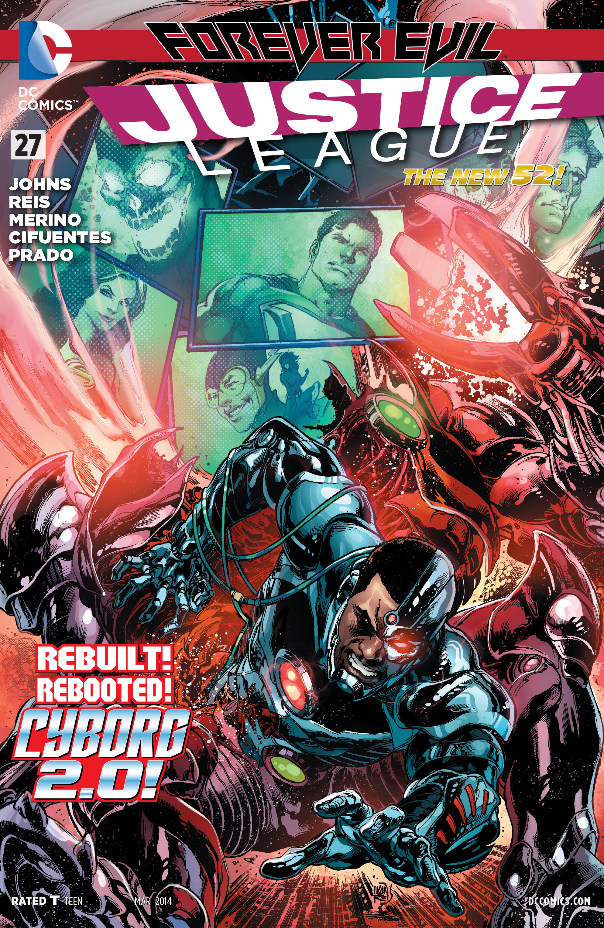 Read online Justice League (2011) comic -  Issue #27 - 1