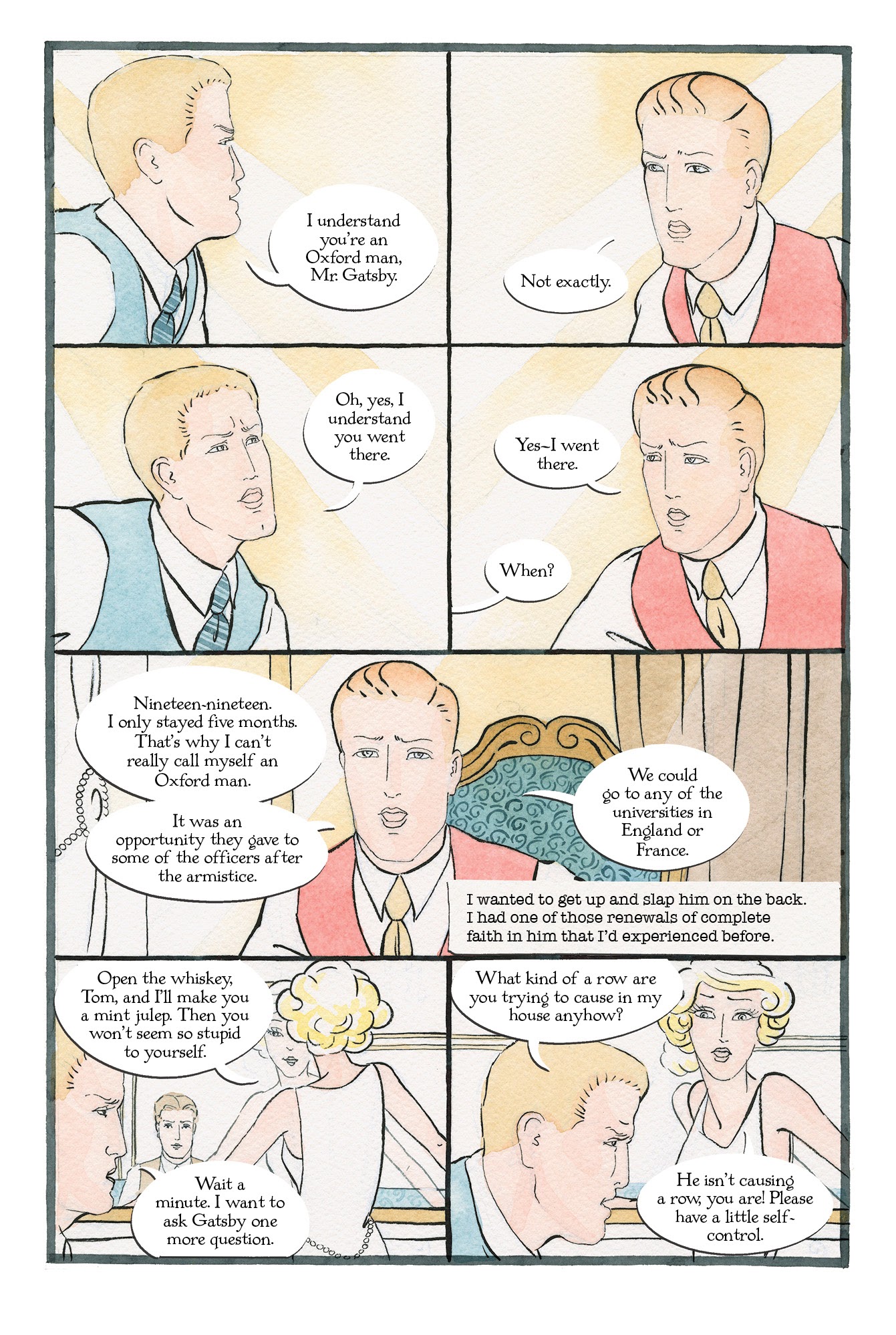 Read online The Great Gatsby: The Graphic Novel comic -  Issue # TPB (Part 2) - 55