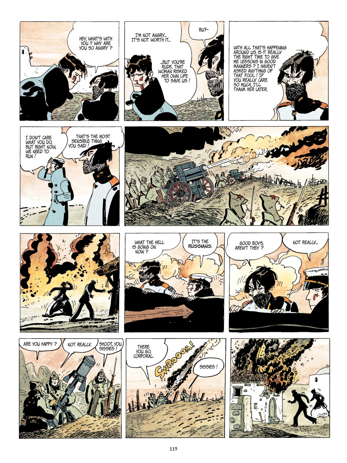 Read online Corto Maltese comic -  Issue # TPB 11 - 118