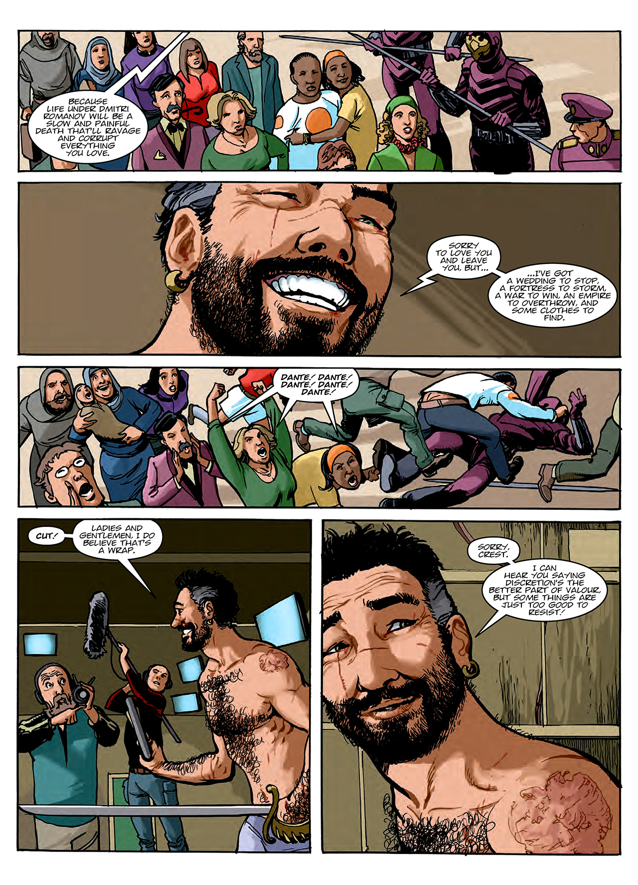 Read online Nikolai Dante comic -  Issue # TPB 11 - 86