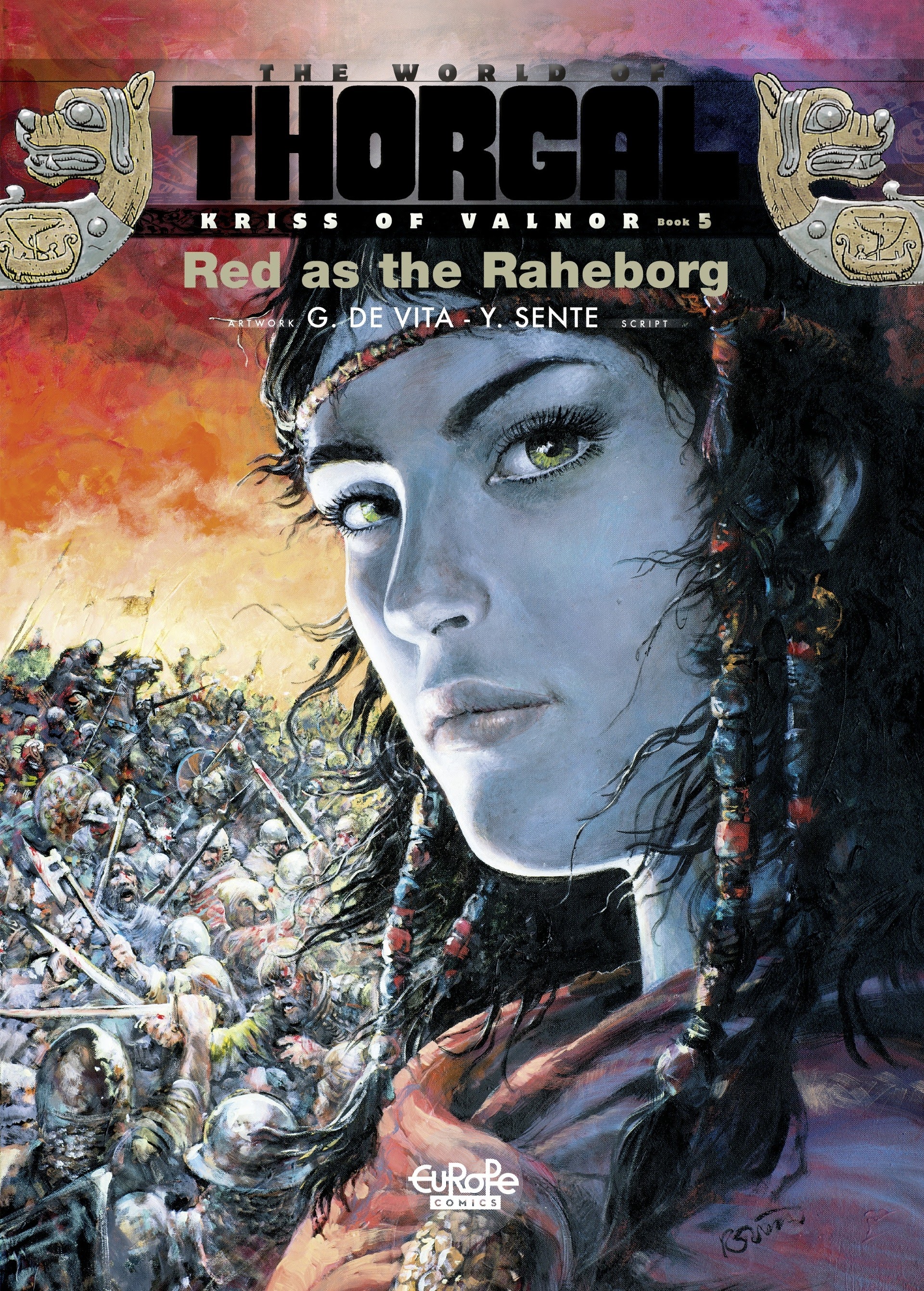 Read online Kriss of Valnor: Red as the Raheborg comic -  Issue # Full - 1