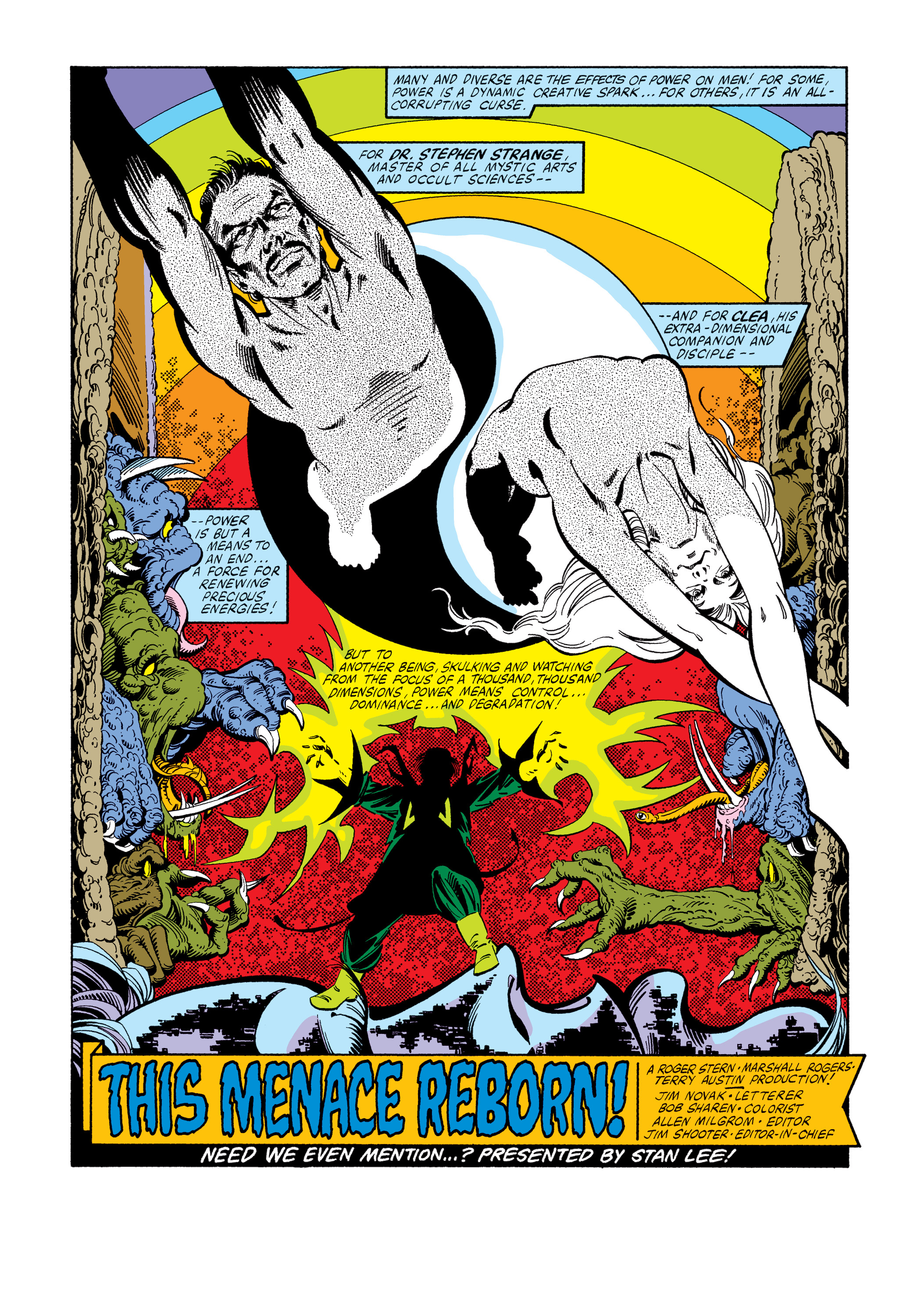 Read online Marvel Masterworks: Doctor Strange comic -  Issue # TPB 9 (Part 1) - 58