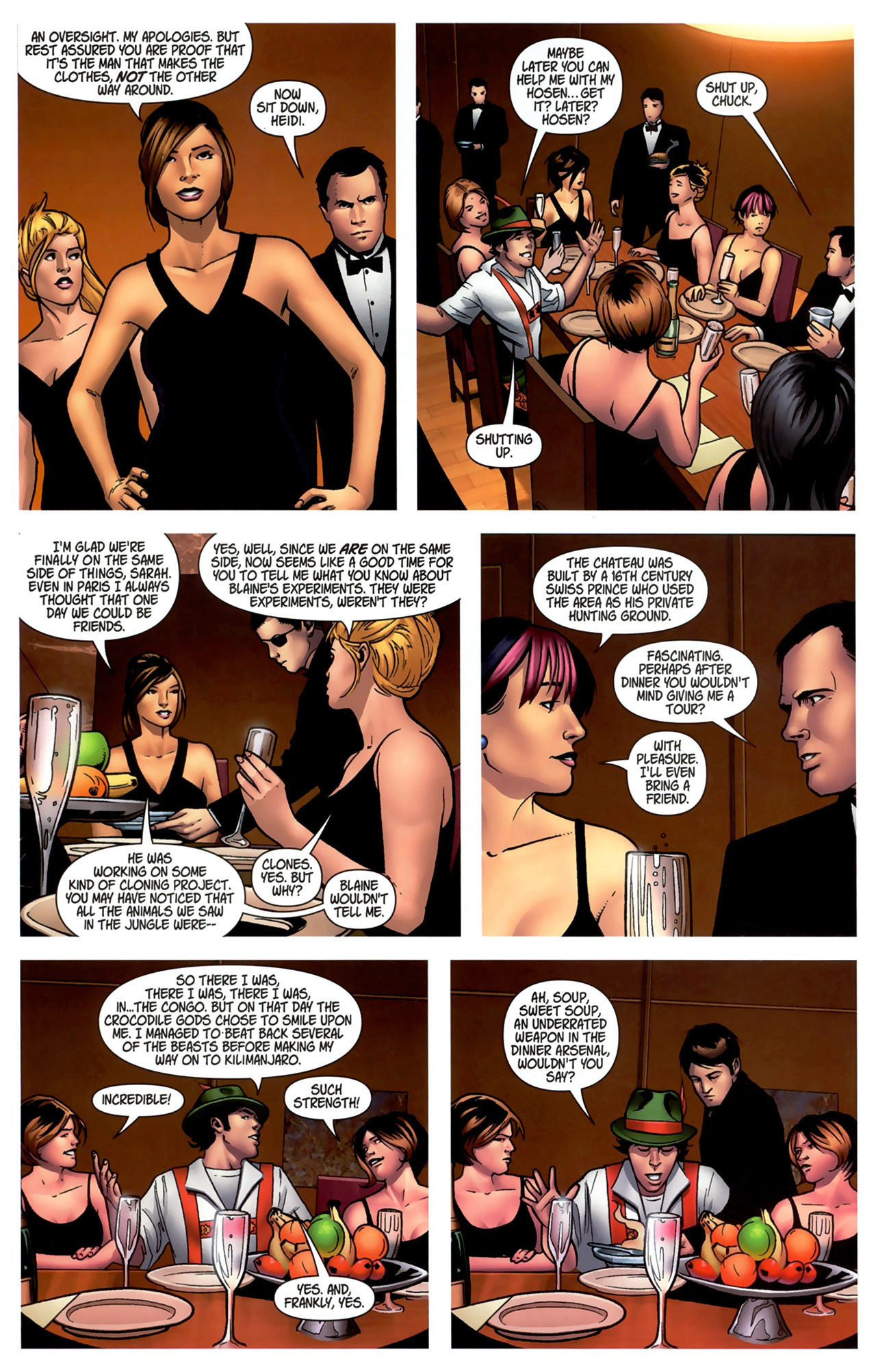 Read online Chuck comic -  Issue #4 - 9