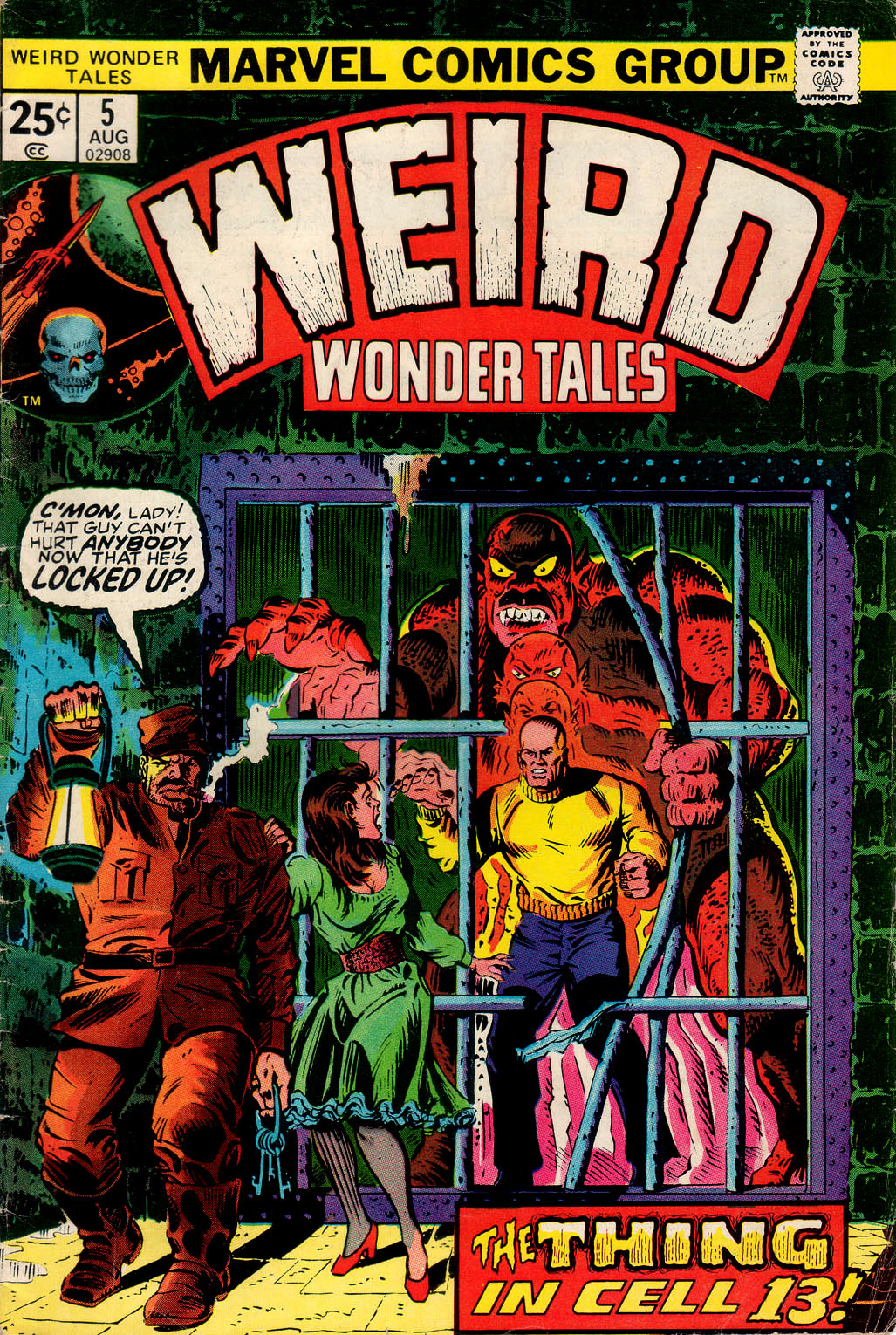Read online Weird Wonder Tales comic -  Issue #5 - 1