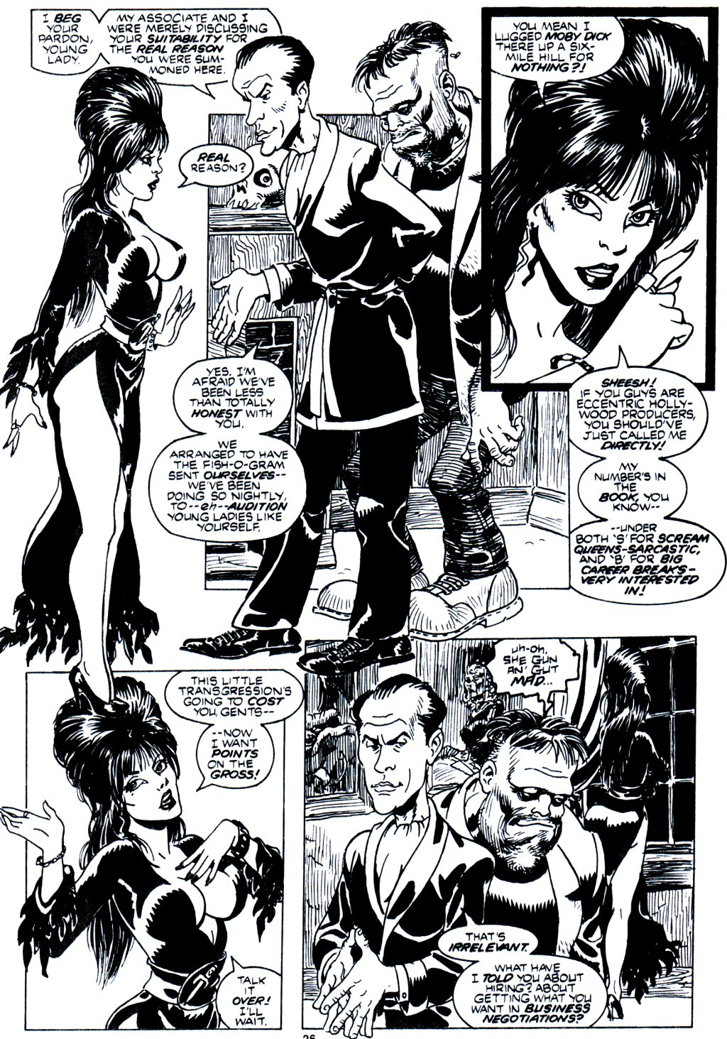 Read online Elvira, Mistress of the Dark comic -  Issue #10 - 28
