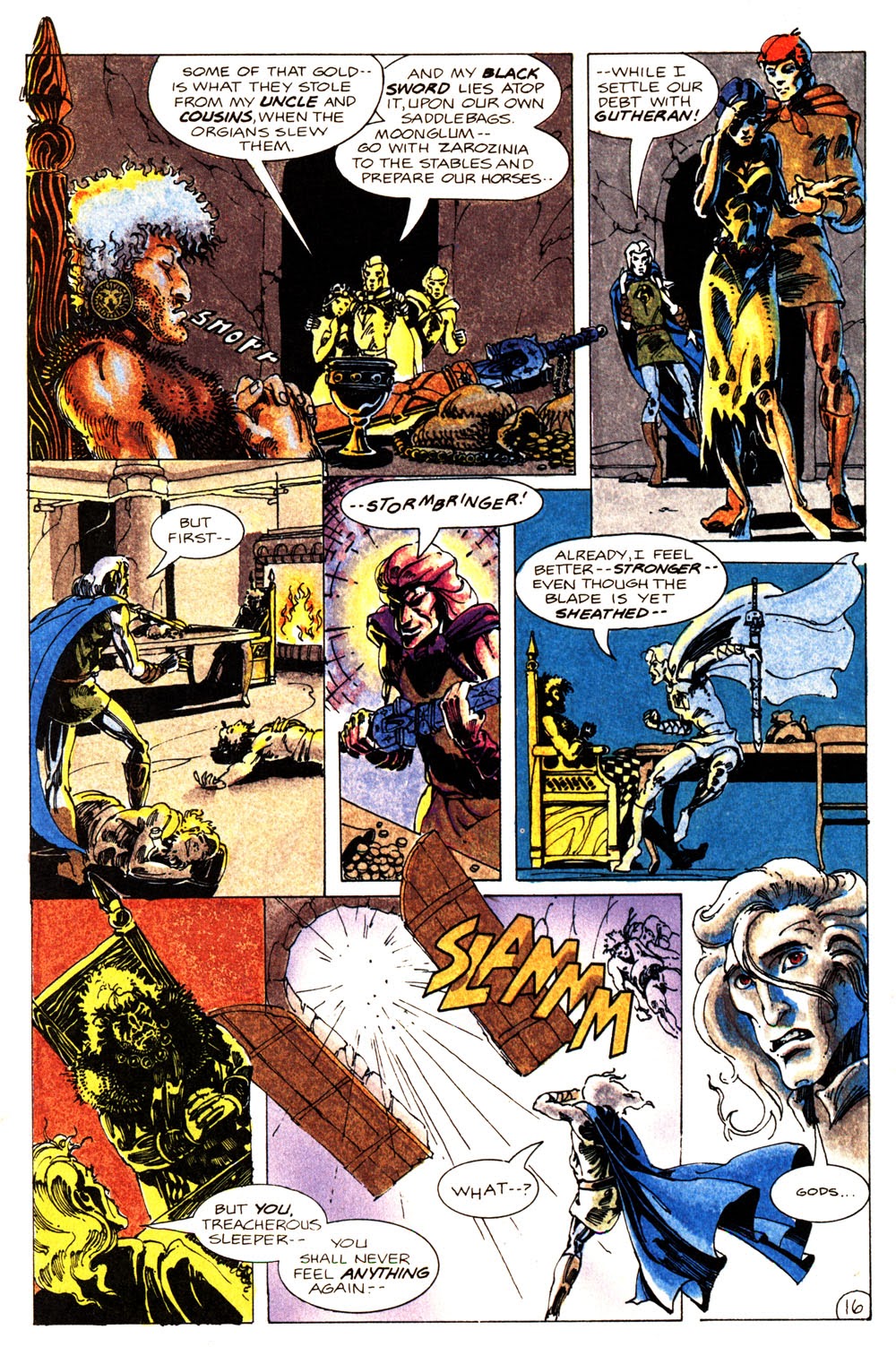 Read online Elric: The Bane of the Black Sword comic -  Issue #4 - 19