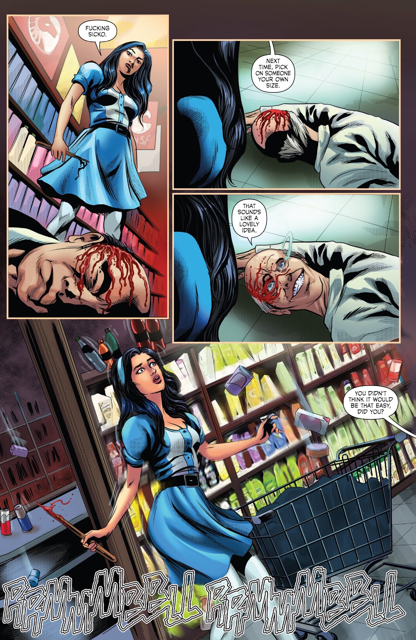 Read online Revenge of Wonderland comic -  Issue #4 - 15