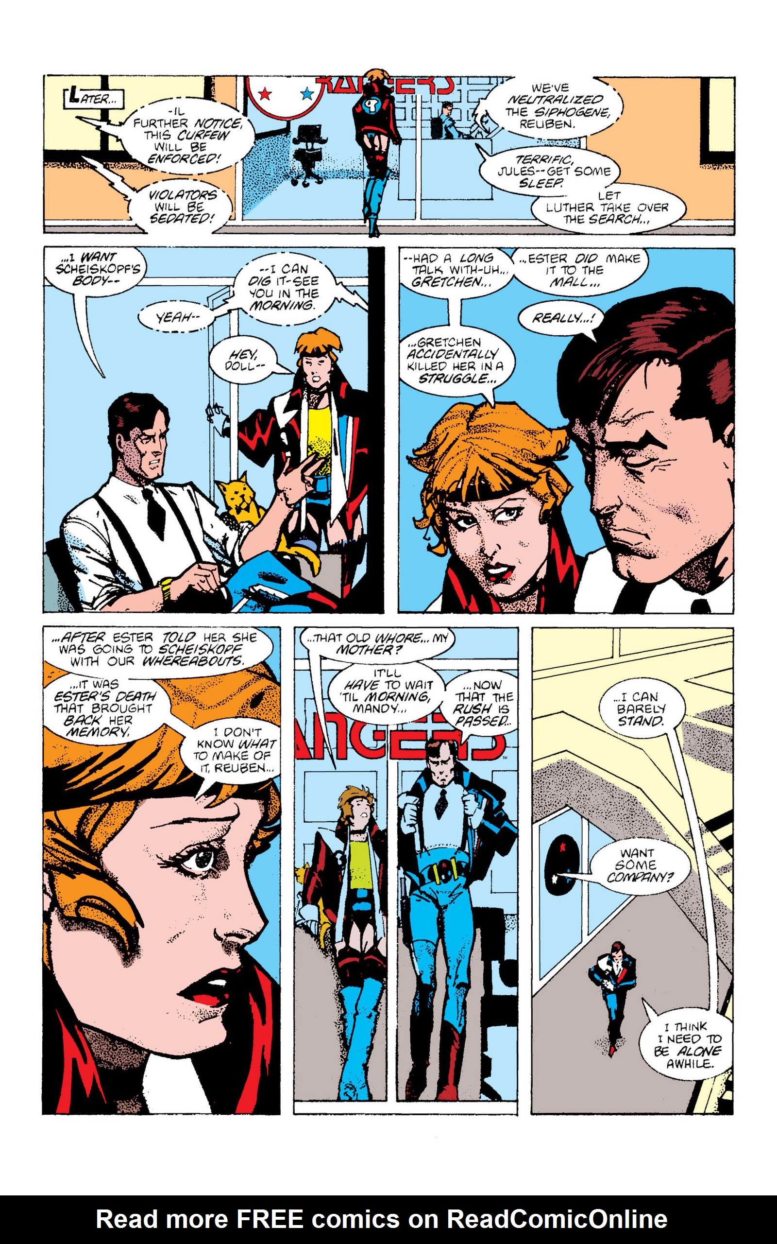 Read online American Flagg! comic -  Issue # _Definitive Collection (Part 4) - 87