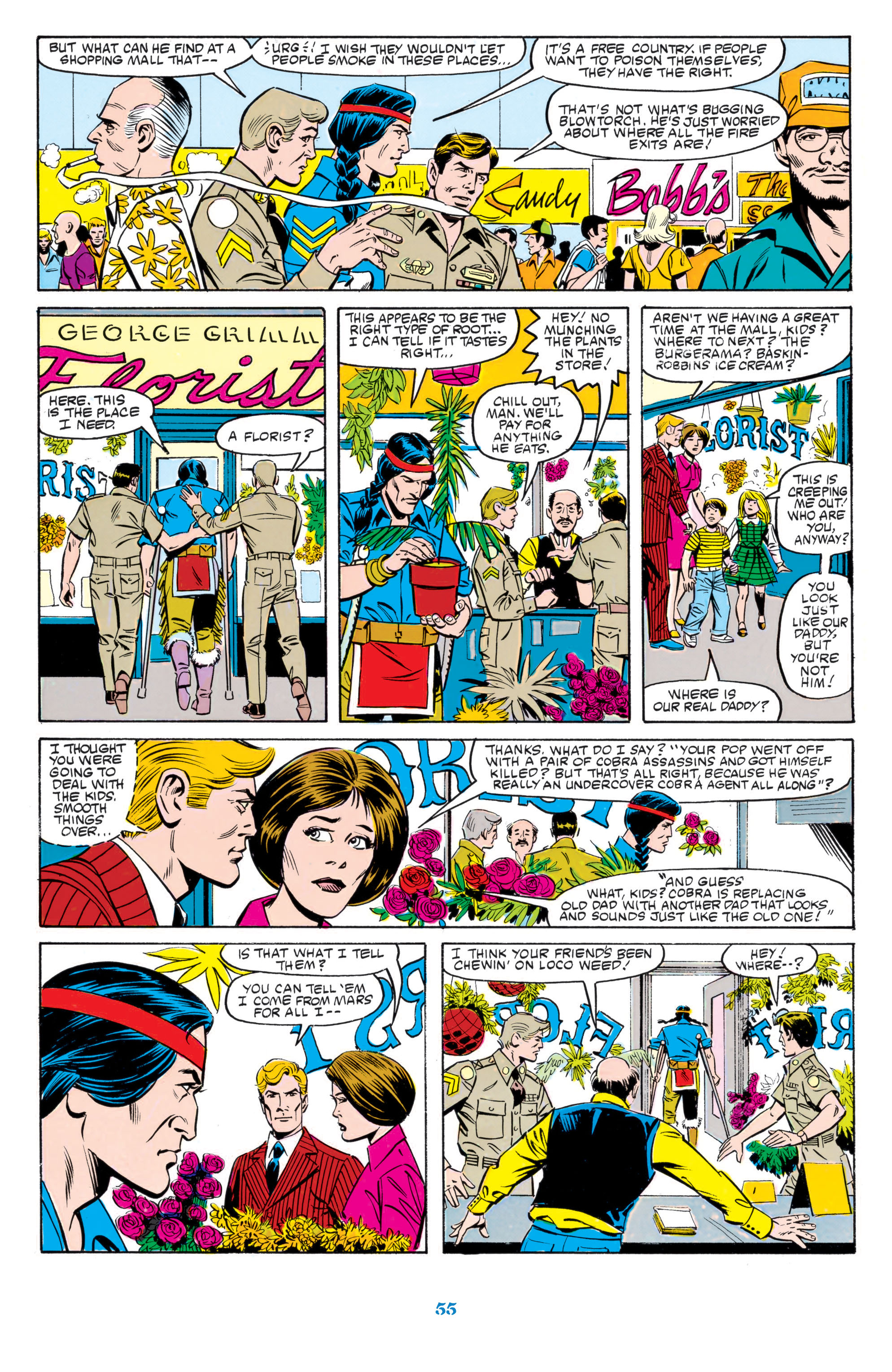 Read online Classic G.I. Joe comic -  Issue # TPB 4 (Part 1) - 56